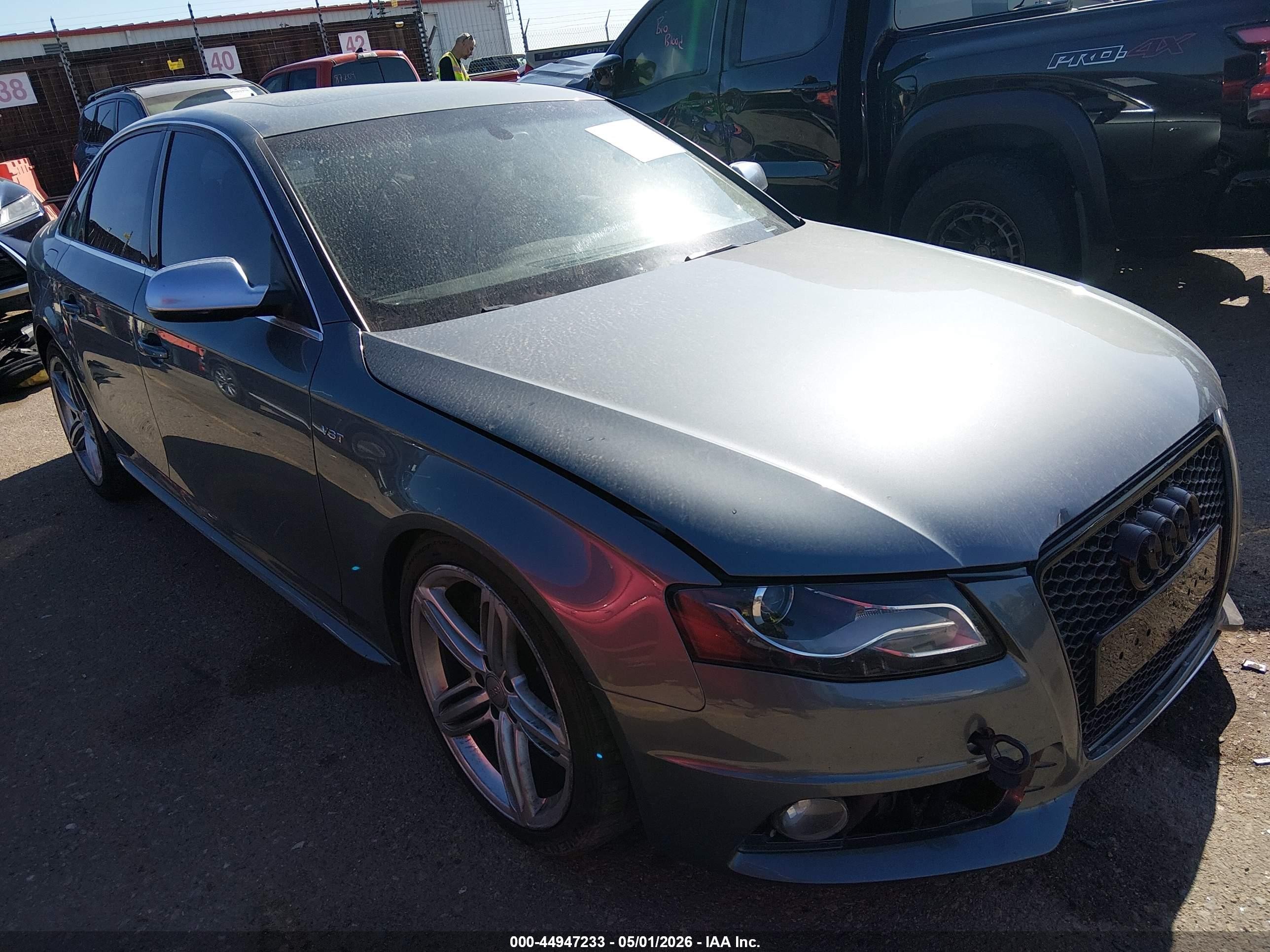 2012 Audi S4 3.0 Premium Plus Silver vin: WAUKGAFL0CA026198