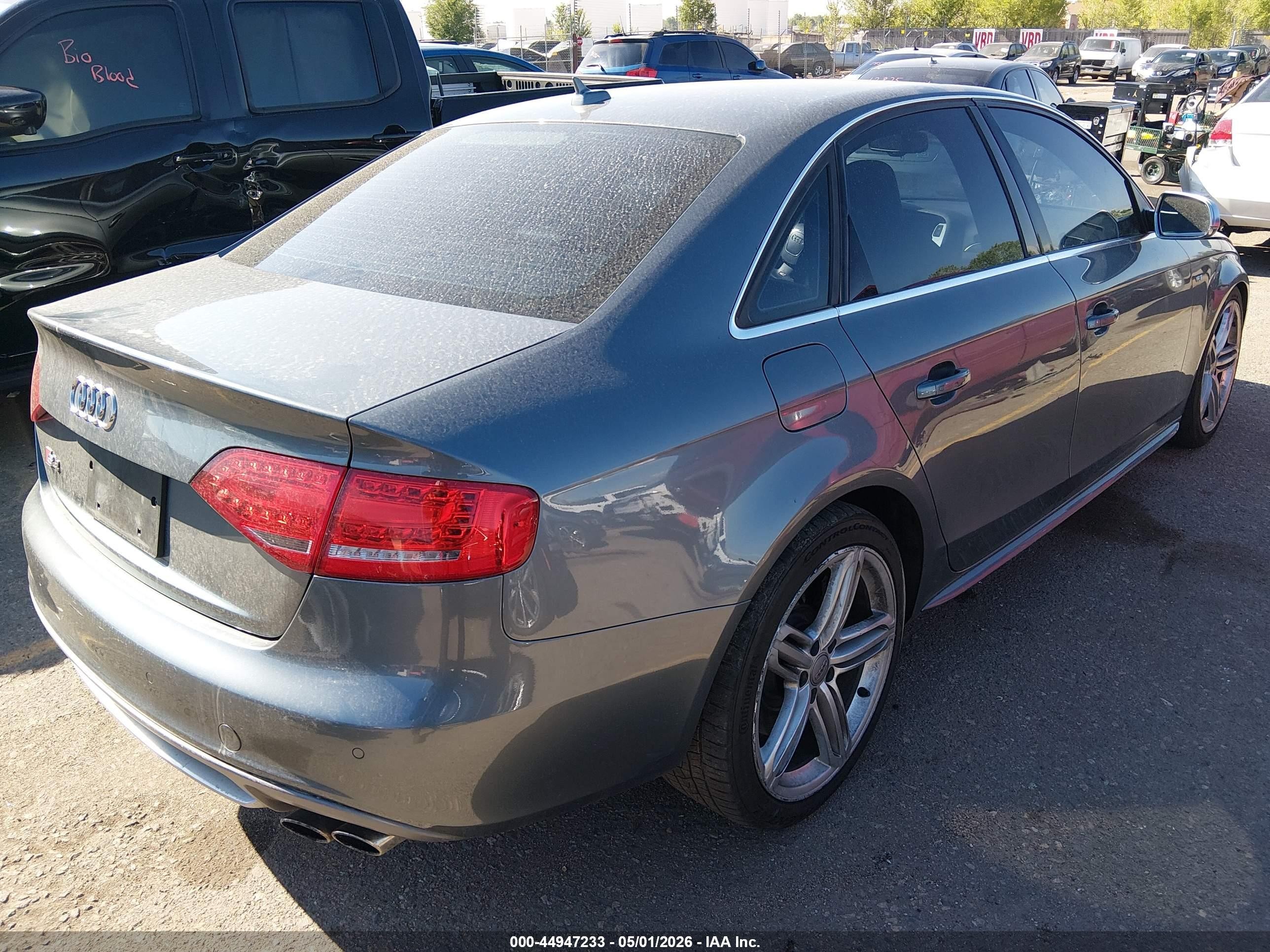2012 Audi S4 3.0 Premium Plus Silver vin: WAUKGAFL0CA026198