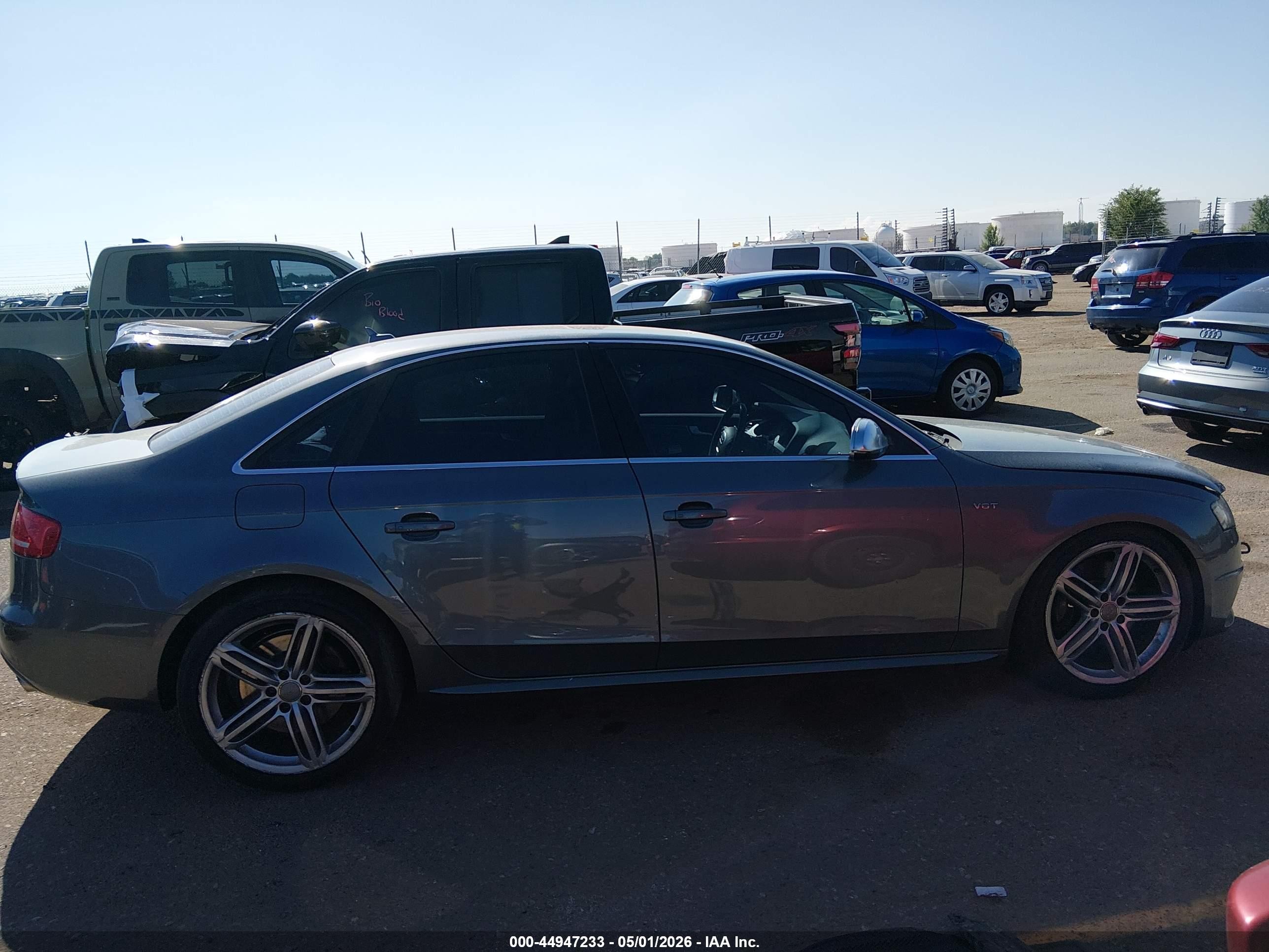 2012 Audi S4 3.0 Premium Plus Silver vin: WAUKGAFL0CA026198