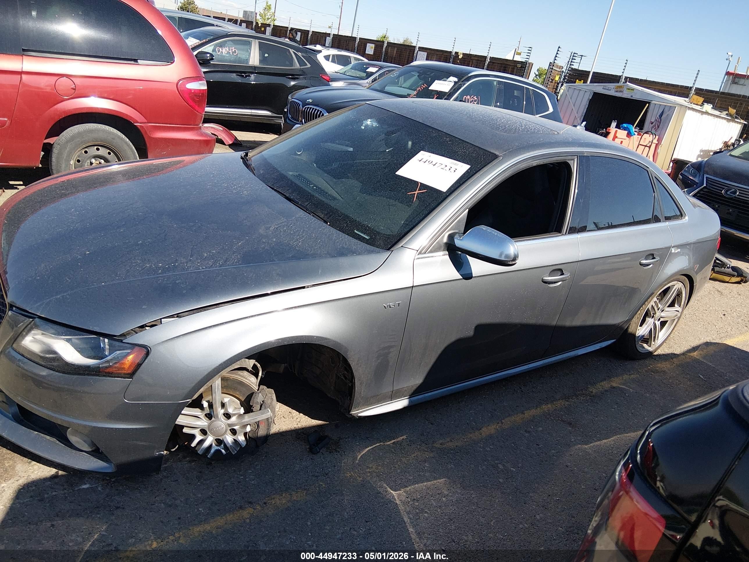 2012 Audi S4 3.0 Premium Plus Silver vin: WAUKGAFL0CA026198
