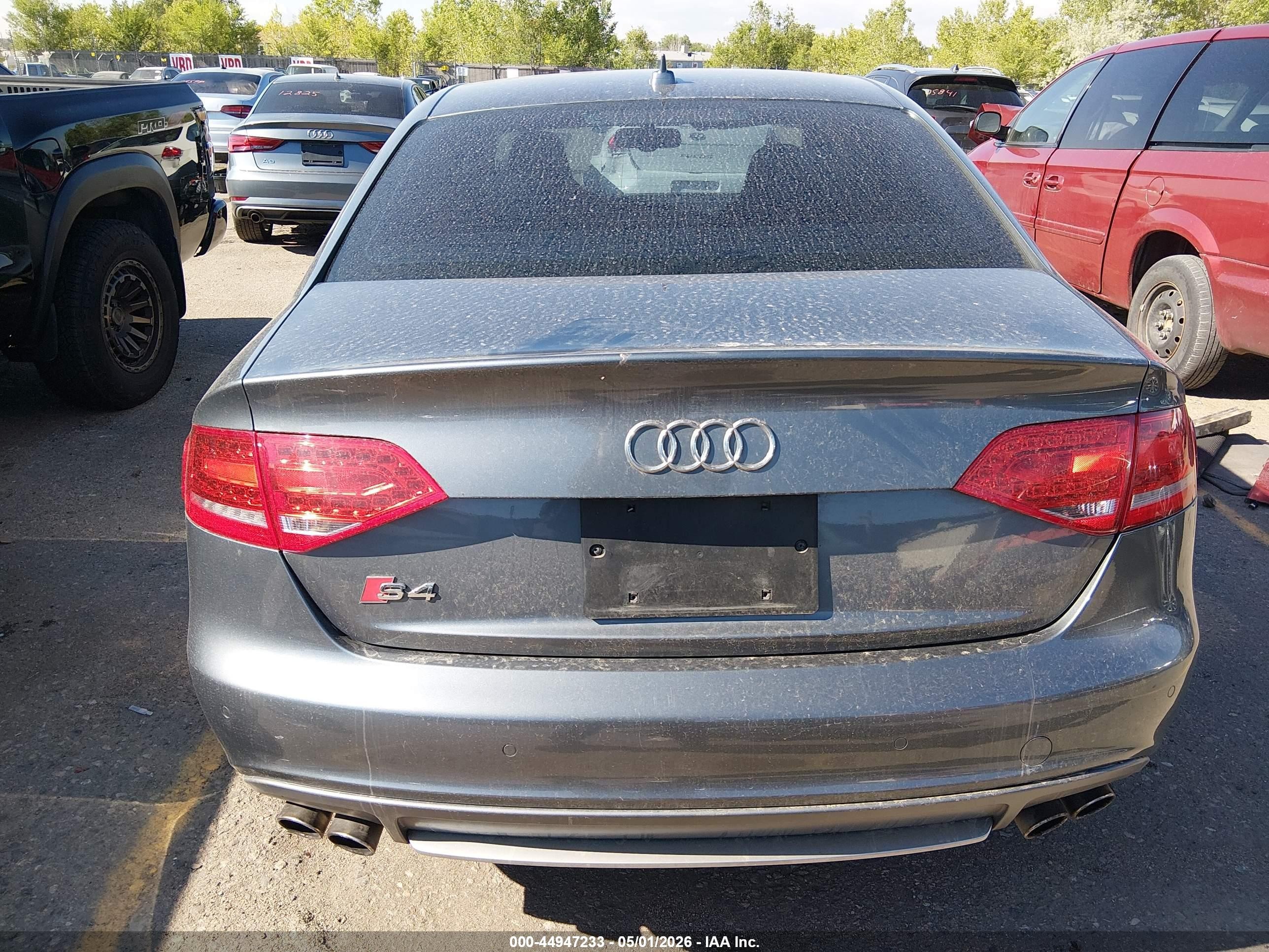 2012 Audi S4 3.0 Premium Plus Silver vin: WAUKGAFL0CA026198