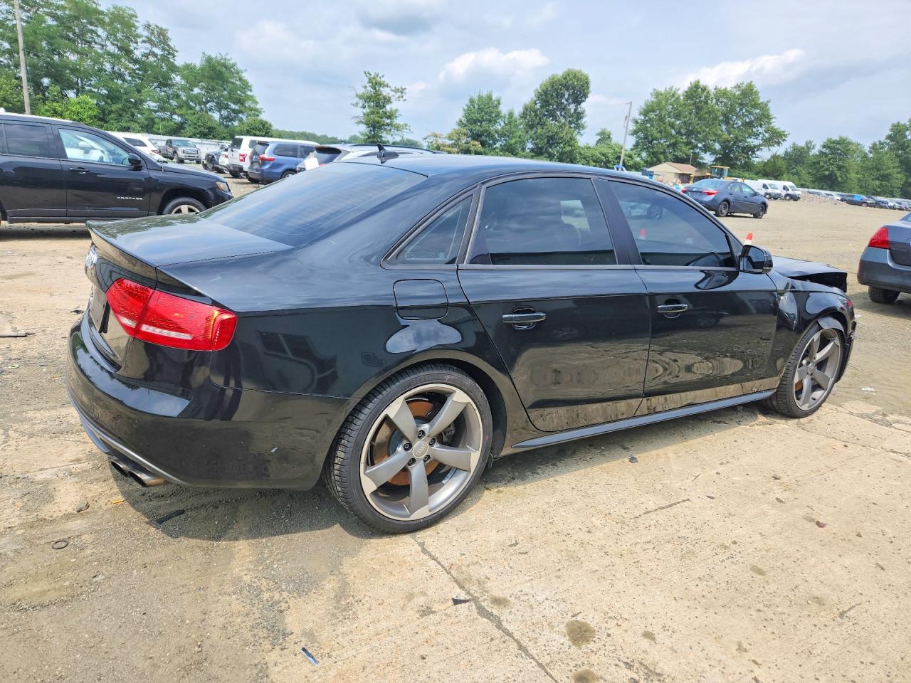 2012 Audi S4 Prestige Black vin: WAUKGAFL0CA109890