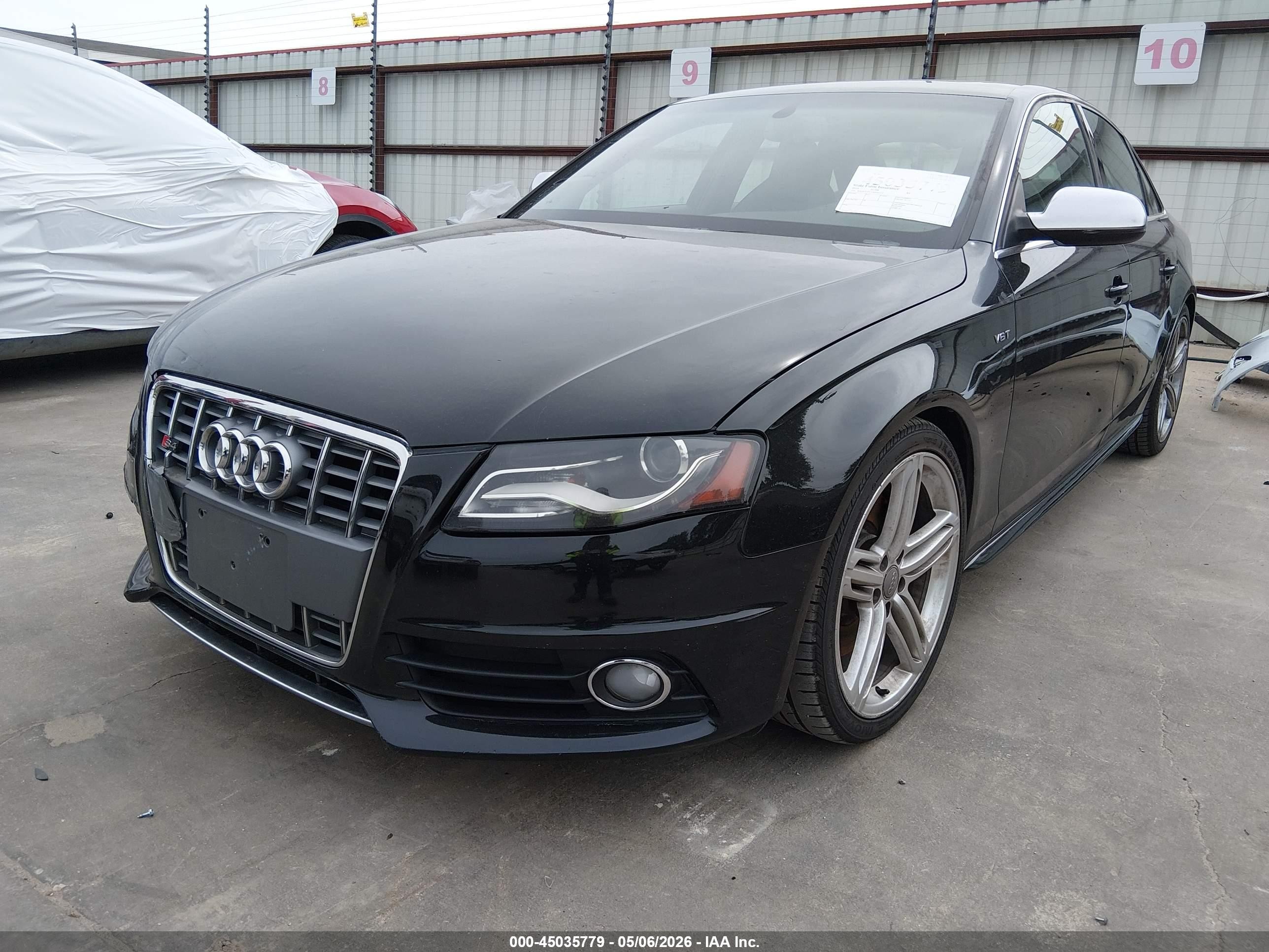 2010 Audi S4 3.0 Premium Plus Black vin: WAUKGAFL1AA104114