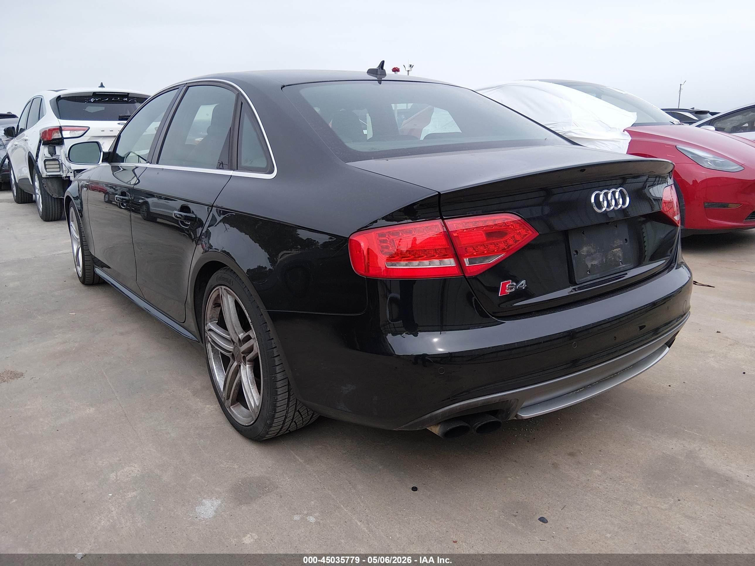 2010 Audi S4 3.0 Premium Plus Black vin: WAUKGAFL1AA104114