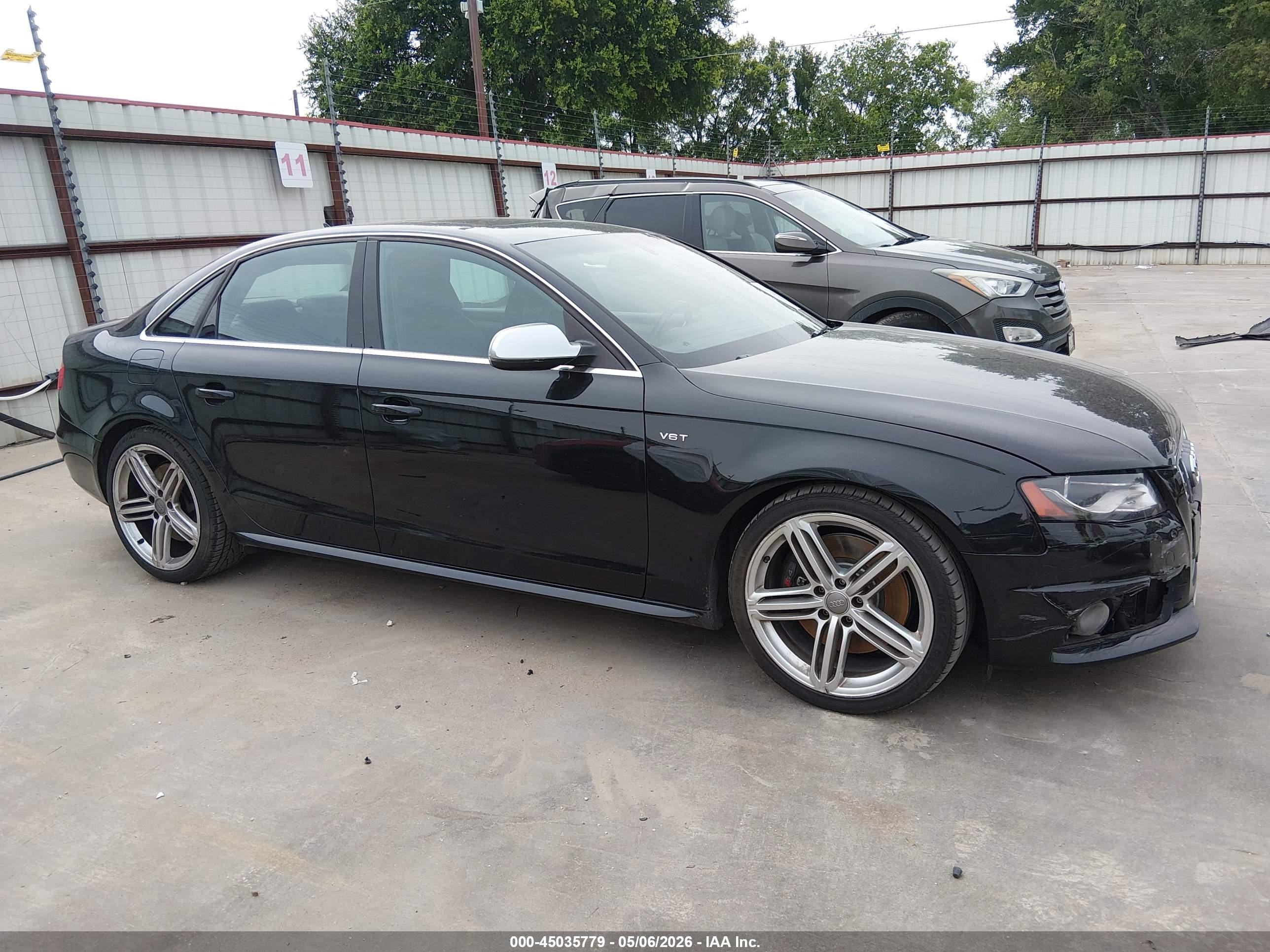 2010 Audi S4 3.0 Premium Plus Black vin: WAUKGAFL1AA104114