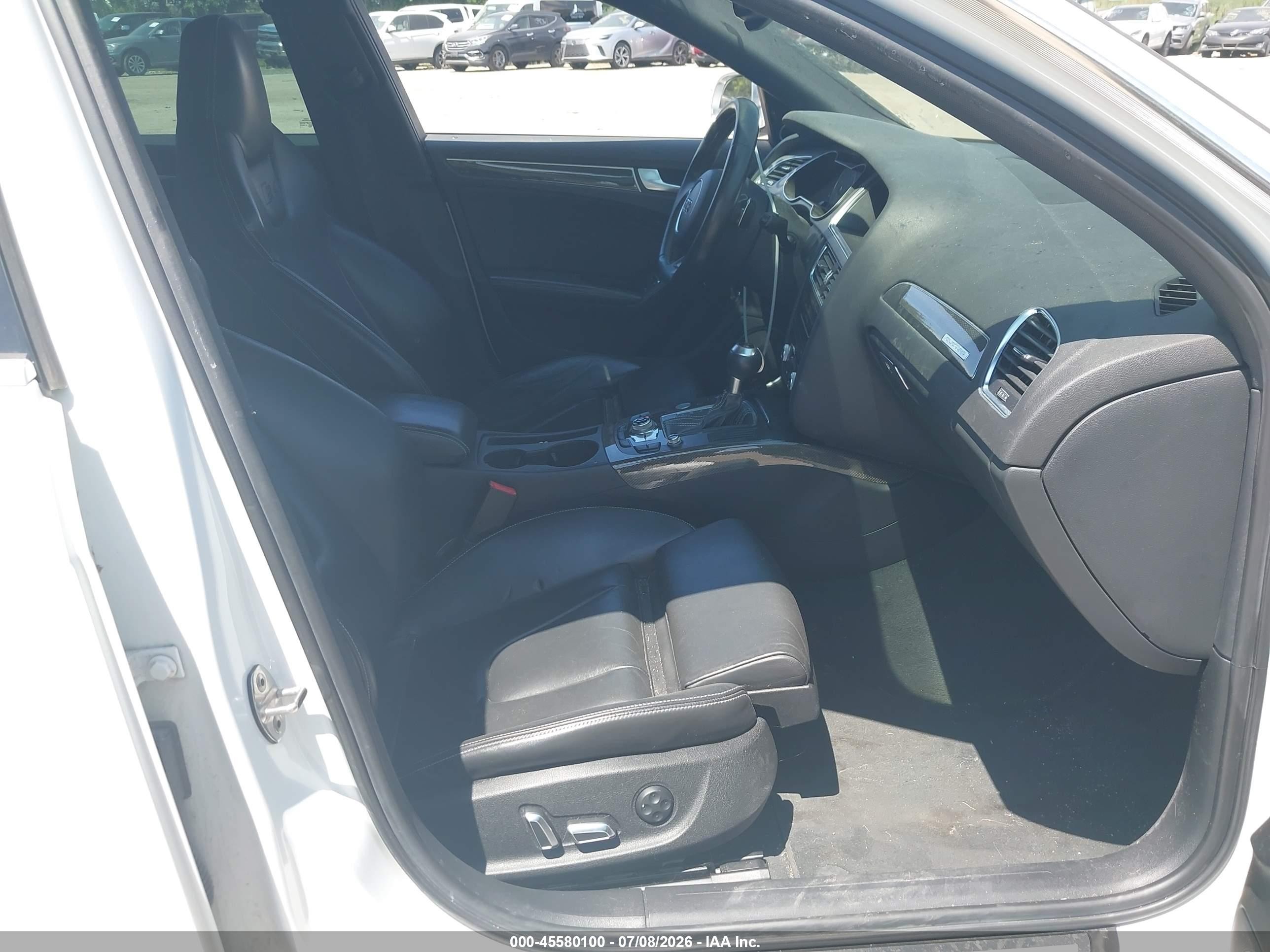 2013 Audi S4 3.0t Premium Plus White vin: WAUKGAFL1DA064766