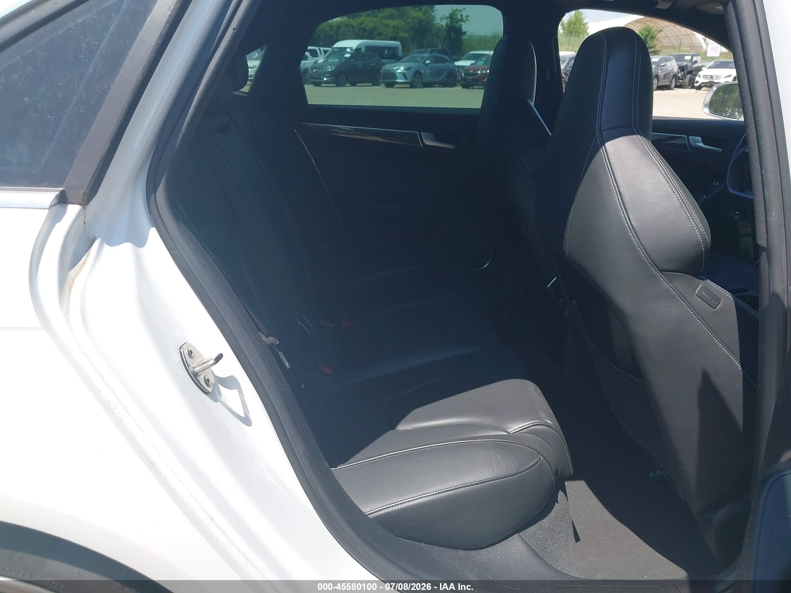2013 Audi S4 3.0t Premium Plus White vin: WAUKGAFL1DA064766