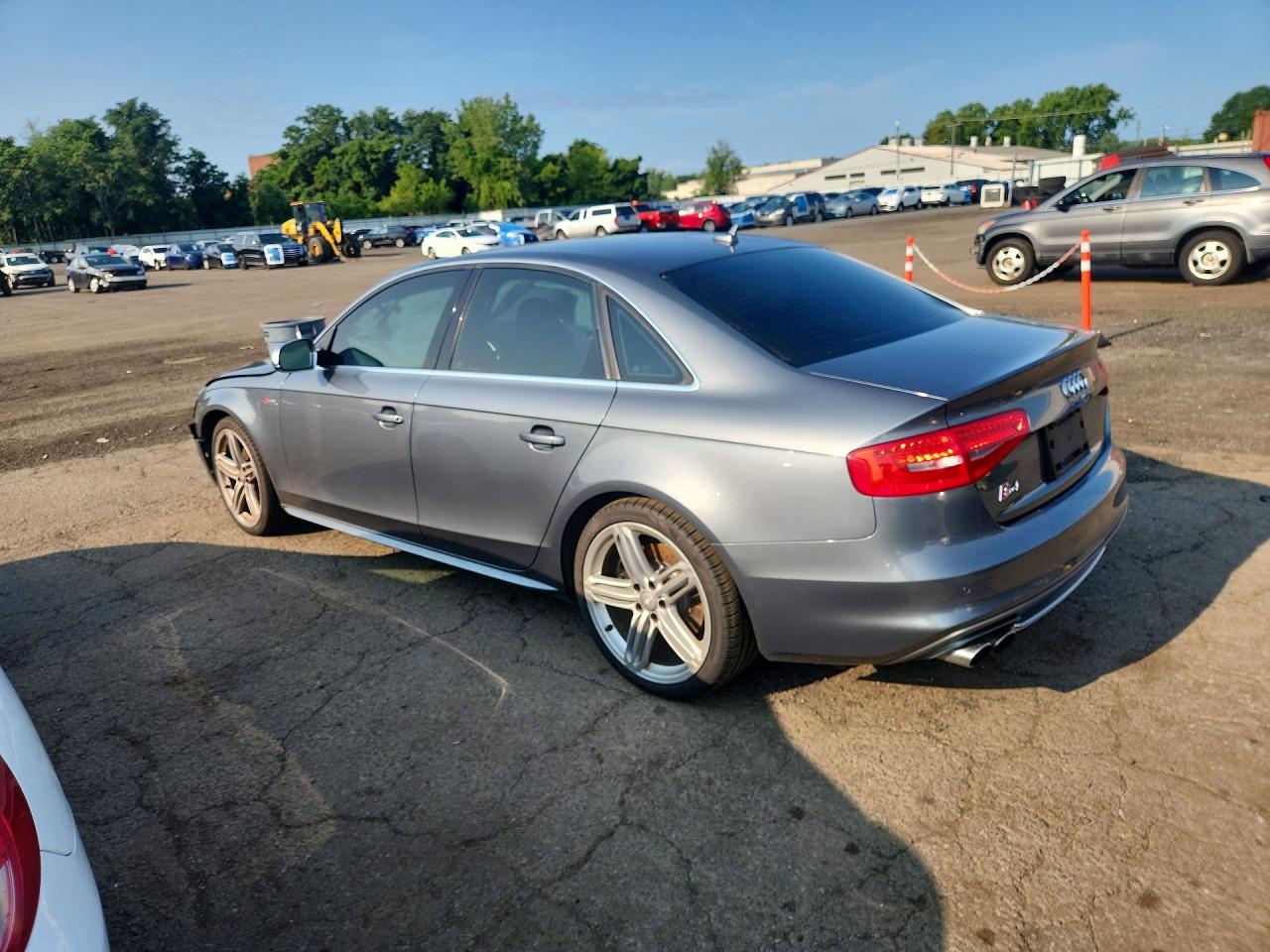 2013 Audi S4 Prestige Gray vin: WAUKGAFL1DA070079