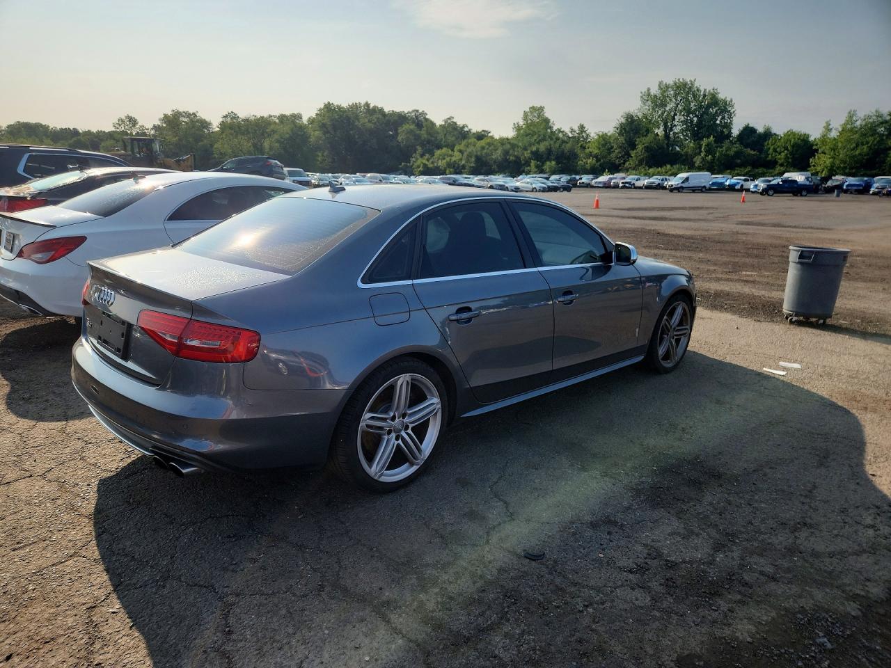 2013 Audi S4 Prestige Gray vin: WAUKGAFL1DA070079