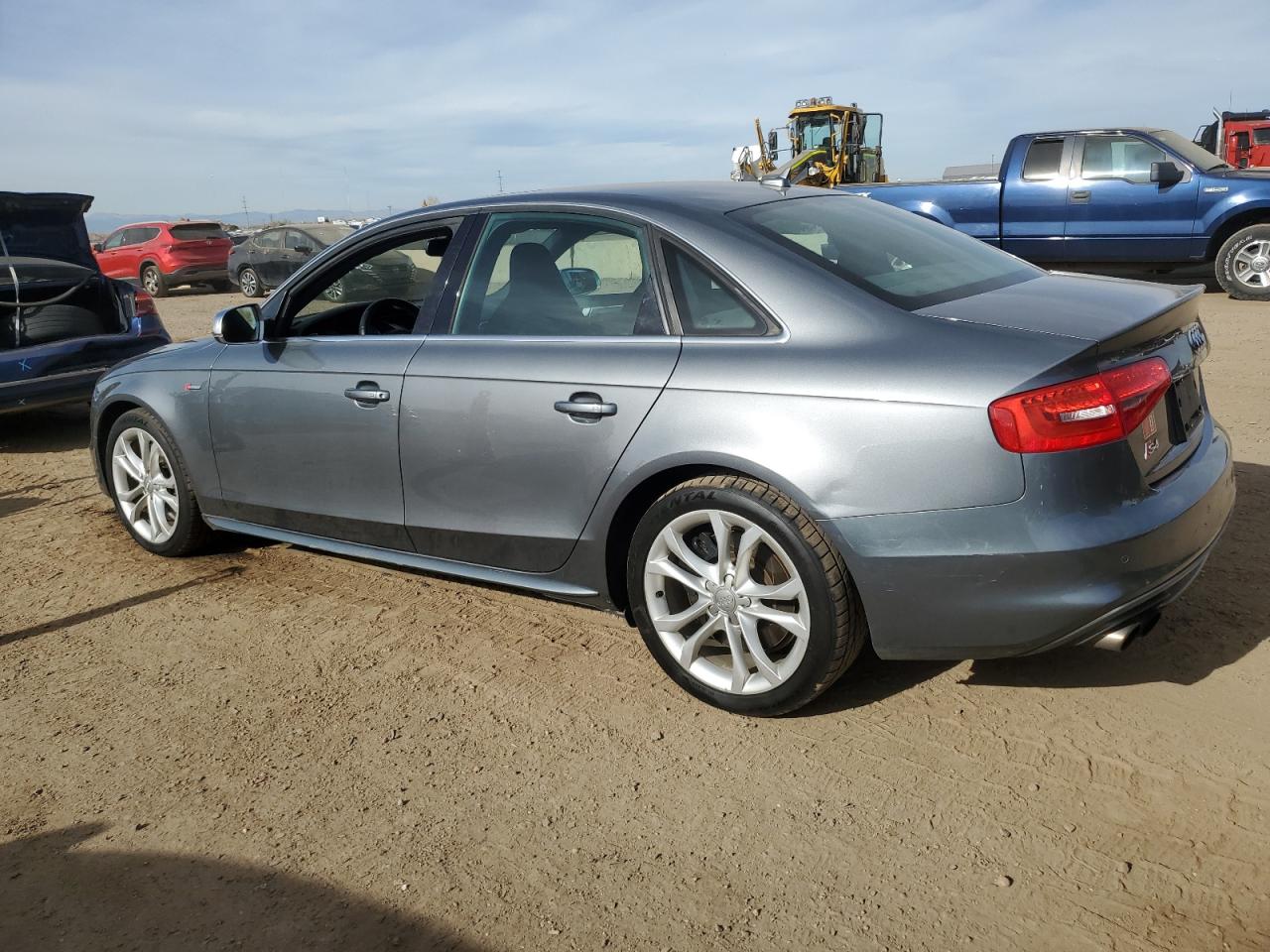 2013 Audi S4 Gray vin: WAUKGAFL2DA164701