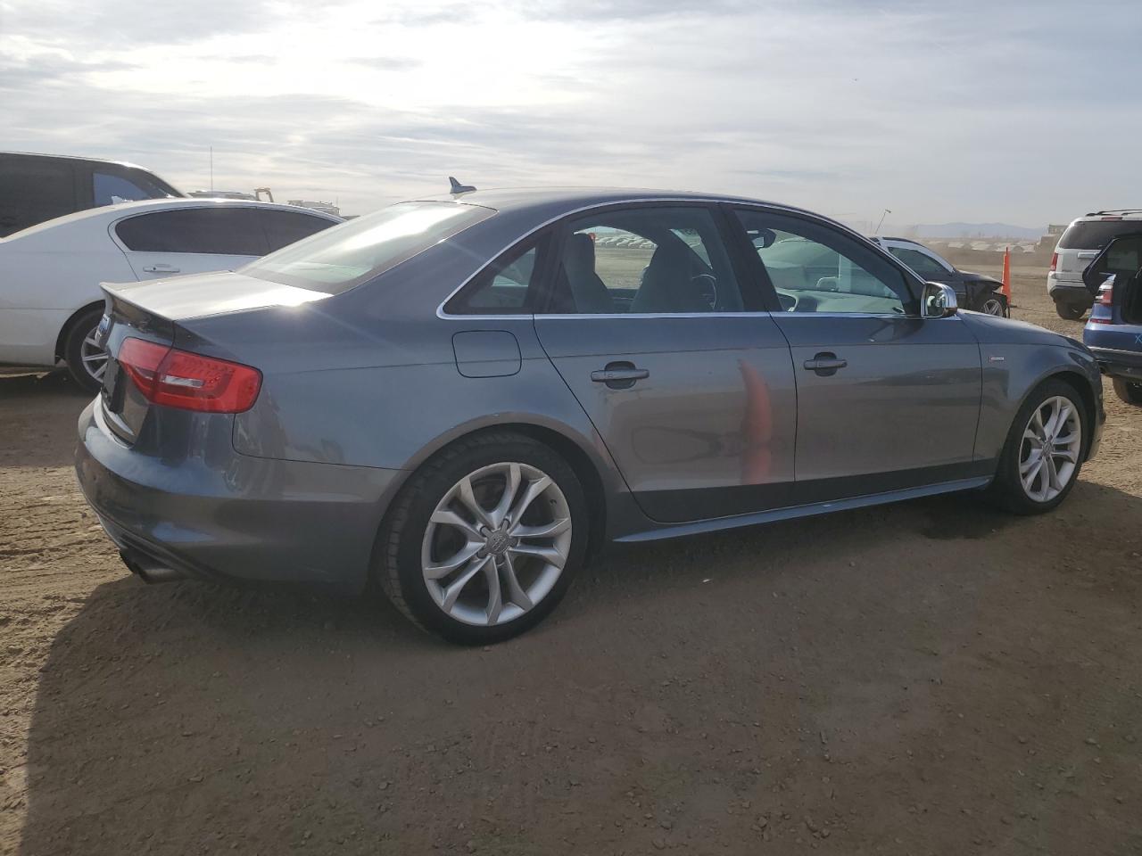 2013 Audi S4 Gray vin: WAUKGAFL2DA164701
