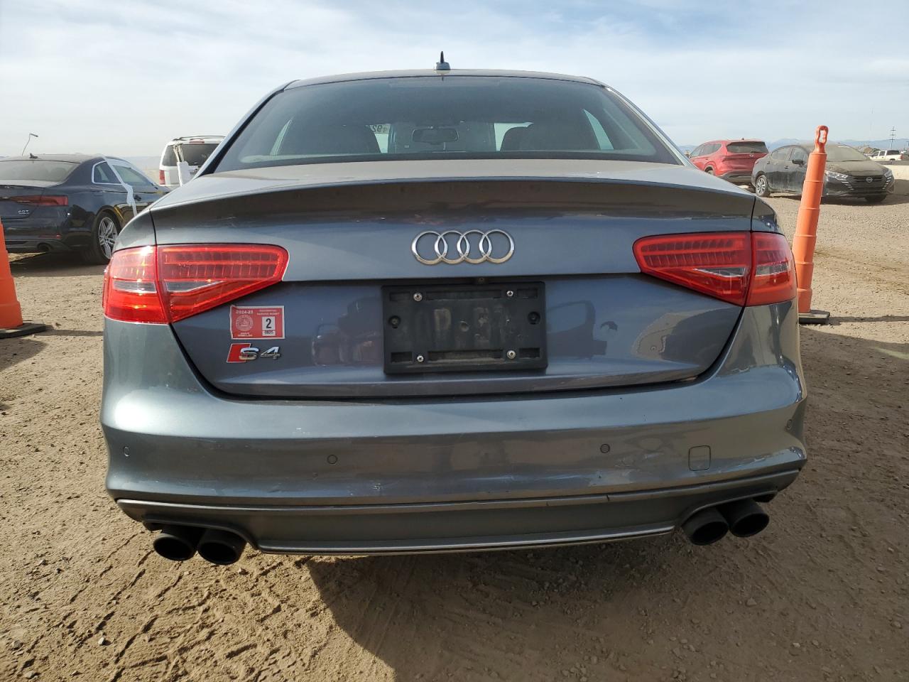 2013 Audi S4 Gray vin: WAUKGAFL2DA164701