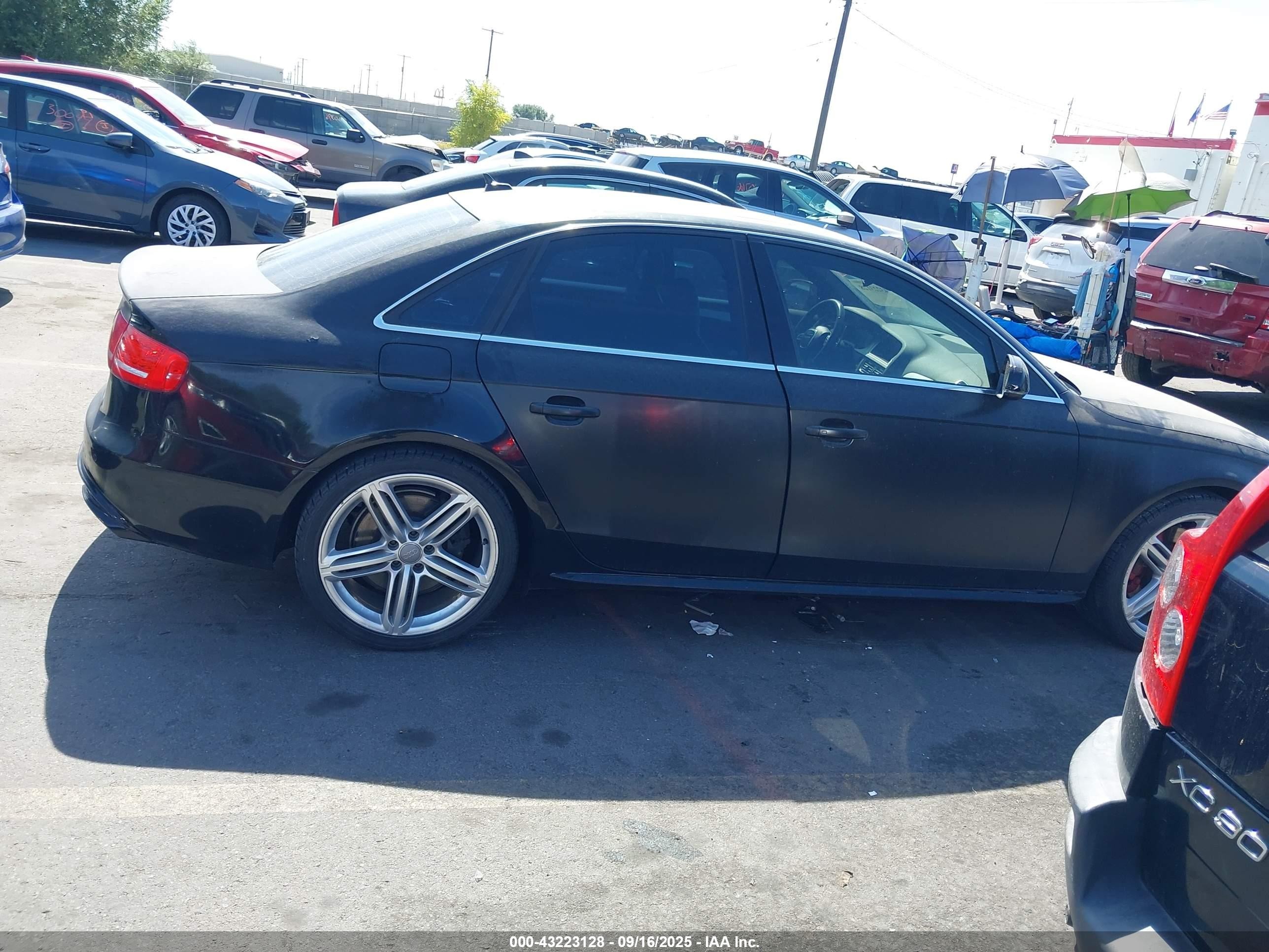 2012 Audi S4 3.0 Premium Plus Black vin: WAUKGAFL3CA028866