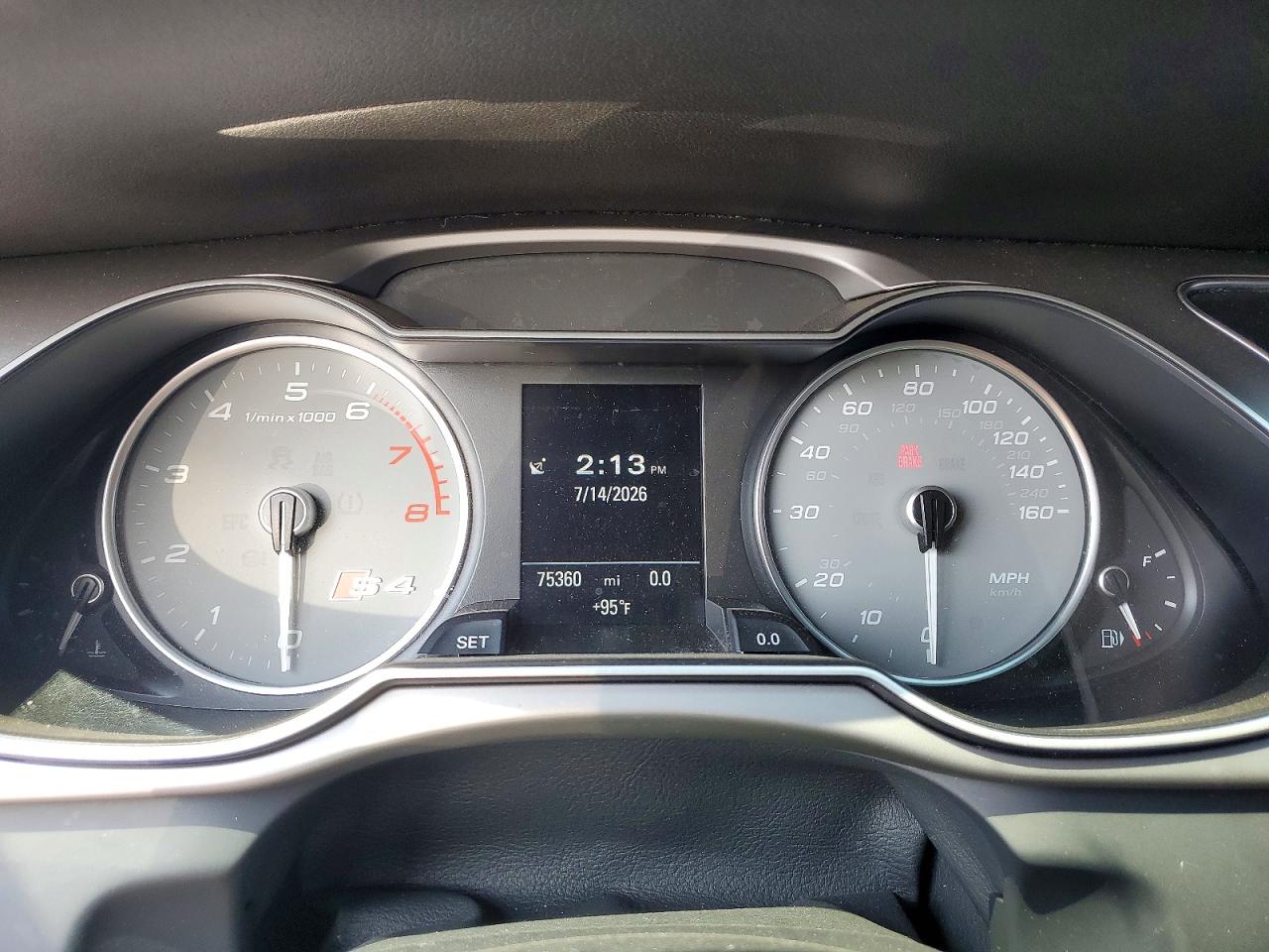 2014 Audi S4 Prestige Blue vin: WAUKGAFL4EA061331
