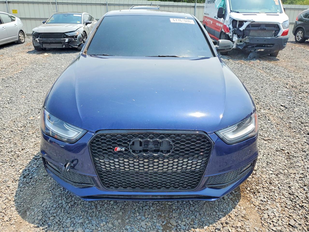 2014 Audi S4 Prestige Blue vin: WAUKGAFL4EA061331