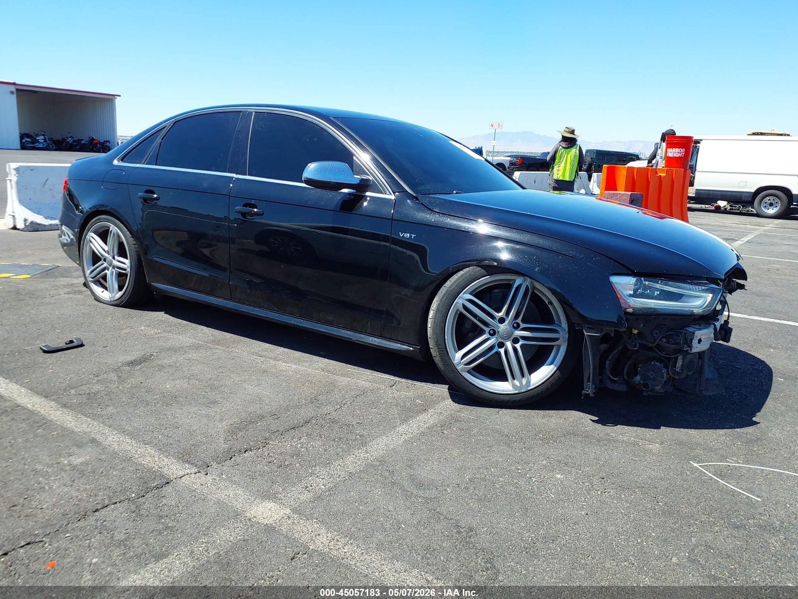2015 Audi S4 3.0t Premium Plus Black vin: WAUKGAFL4FA091298