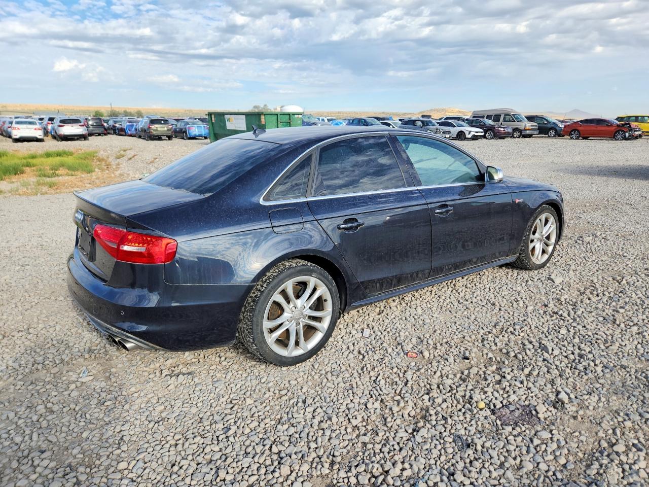 2014 Audi S4 Prestige Charcoal vin: WAUKGAFL5EA081202
