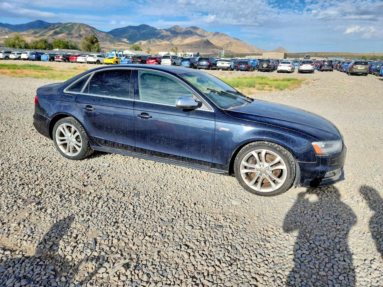 2014 Audi S4 Prestige Charcoal vin: WAUKGAFL5EA081202