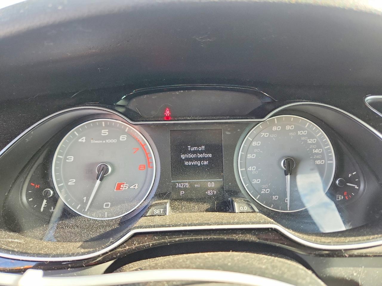 2014 Audi S4 Prestige Charcoal vin: WAUKGAFL5EA081202