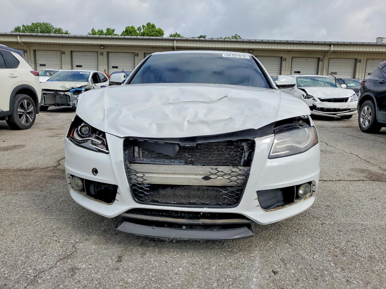 2012 Audi S4 Prestige White vin: WAUKGAFL6CA110171
