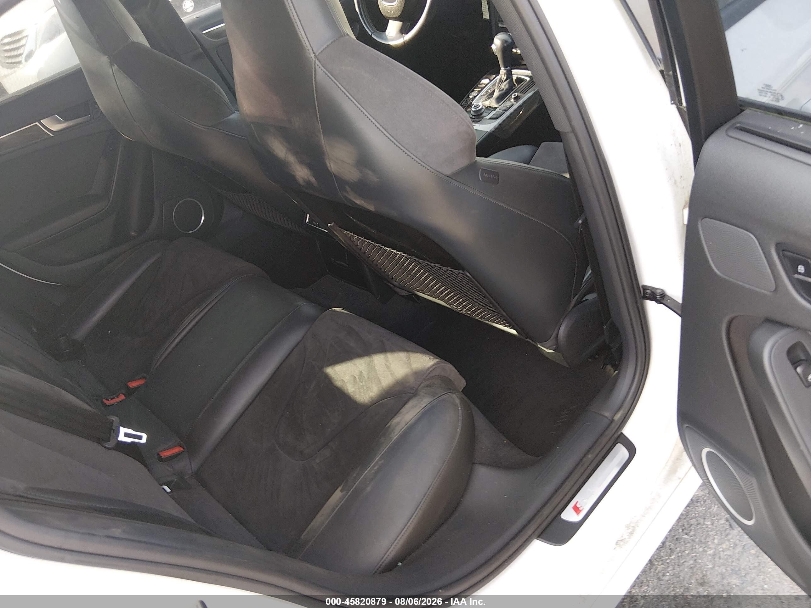 2011 Audi S4 3.0 Premium Plus White vin: WAUKGAFL7BA079513