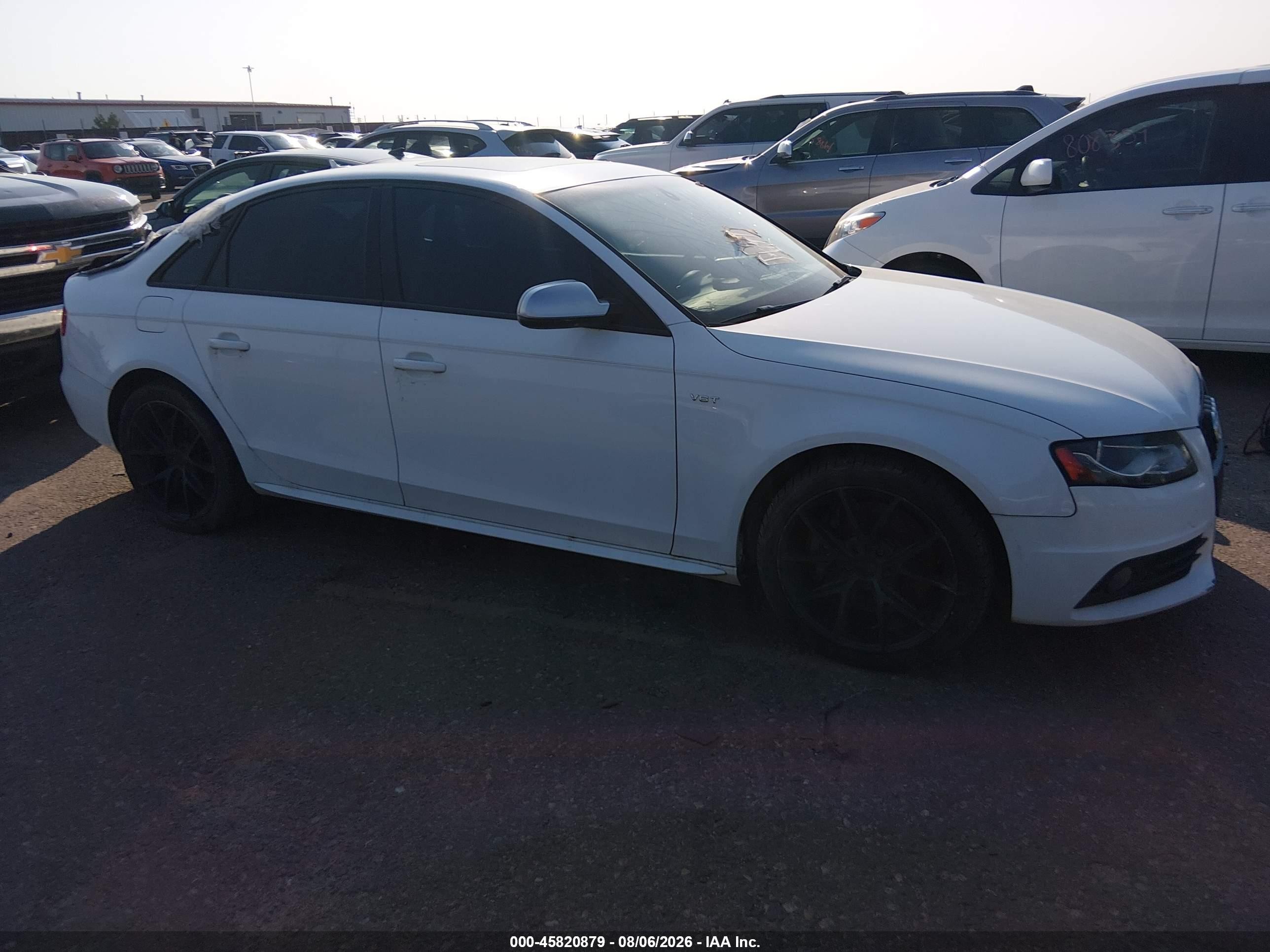2011 Audi S4 3.0 Premium Plus White vin: WAUKGAFL7BA079513