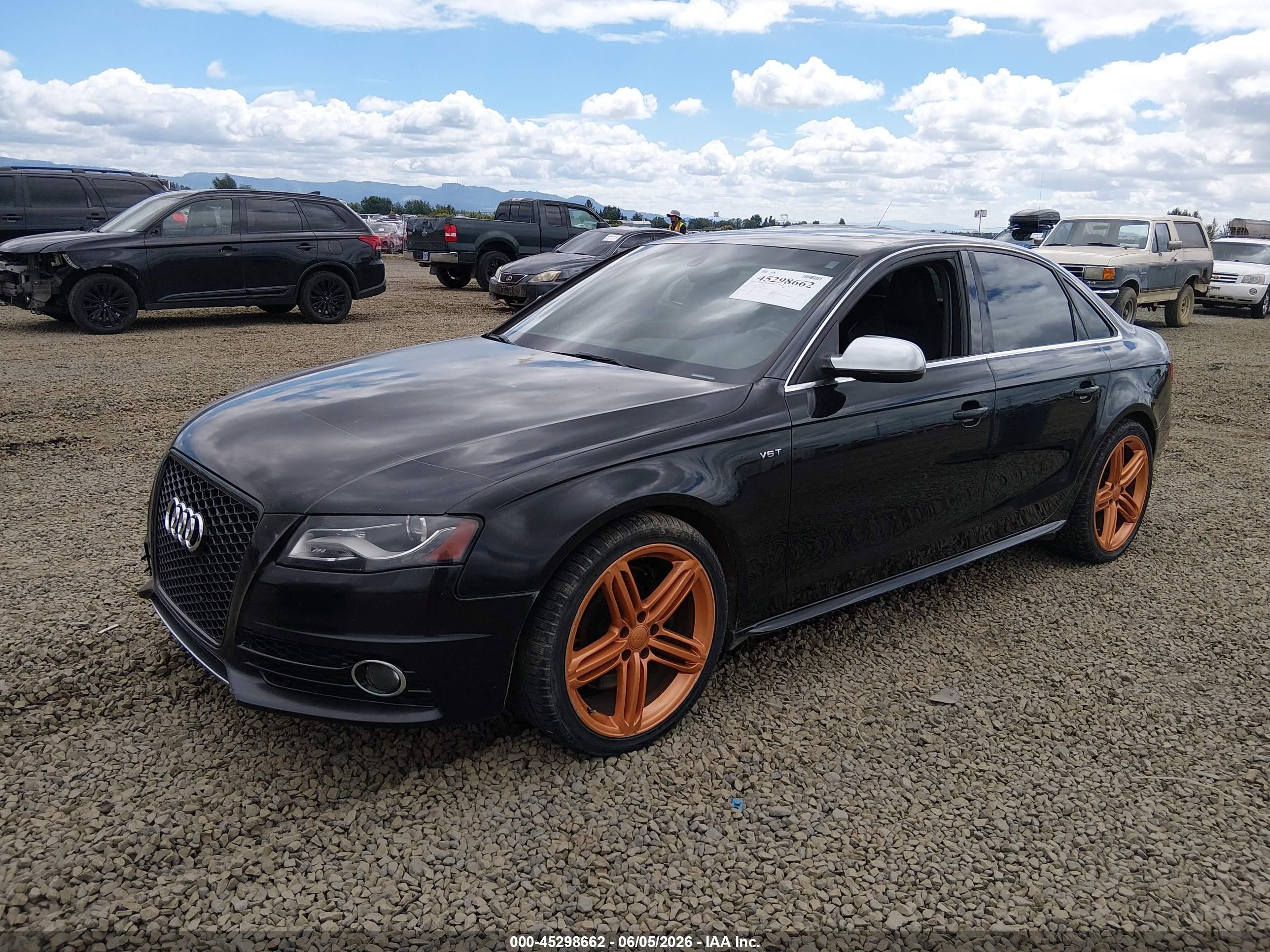 2010 Audi S4 3.0 Premium Plus Black vin: WAUKGAFL8AA167159