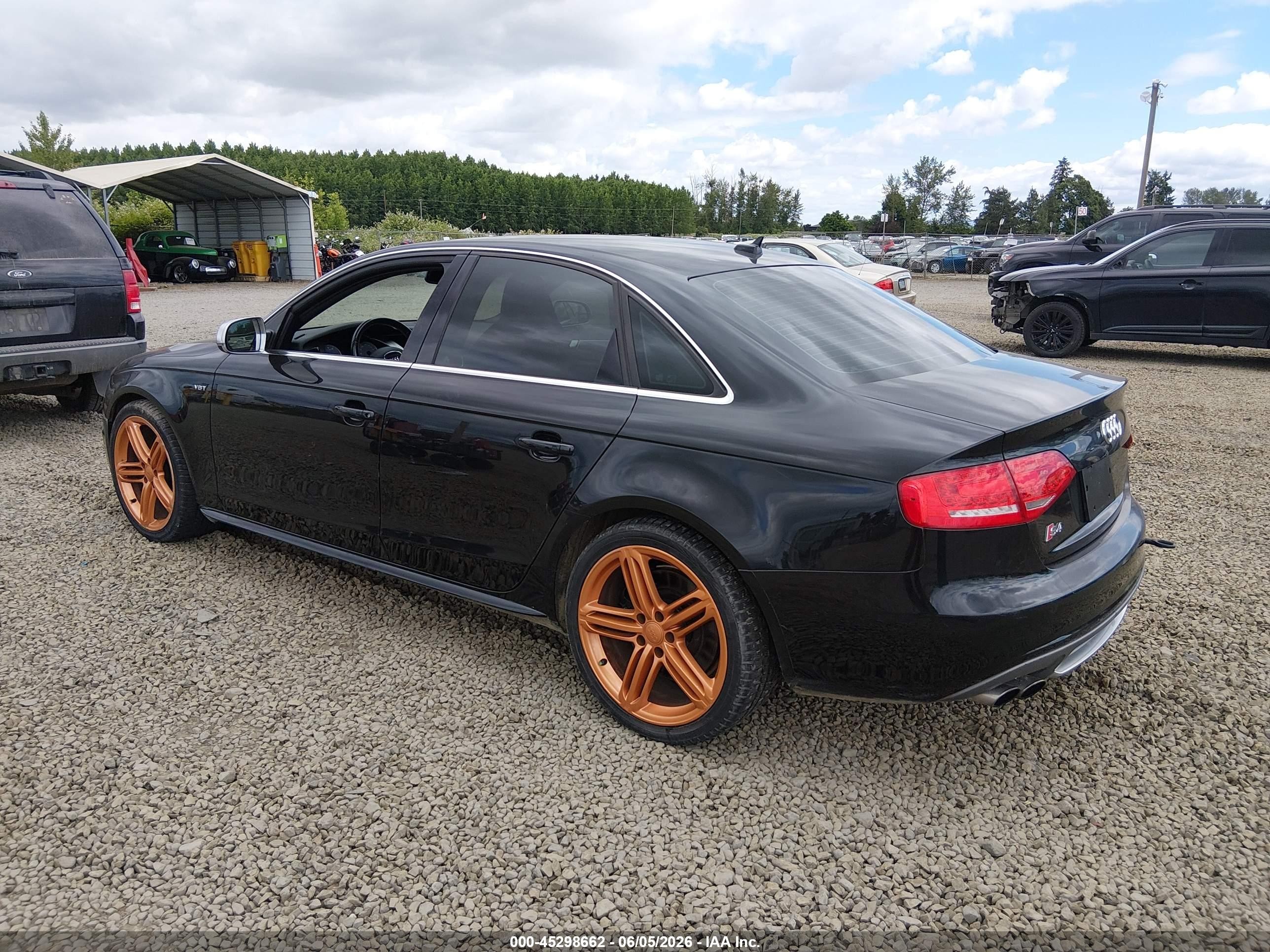 2010 Audi S4 3.0 Premium Plus Black vin: WAUKGAFL8AA167159
