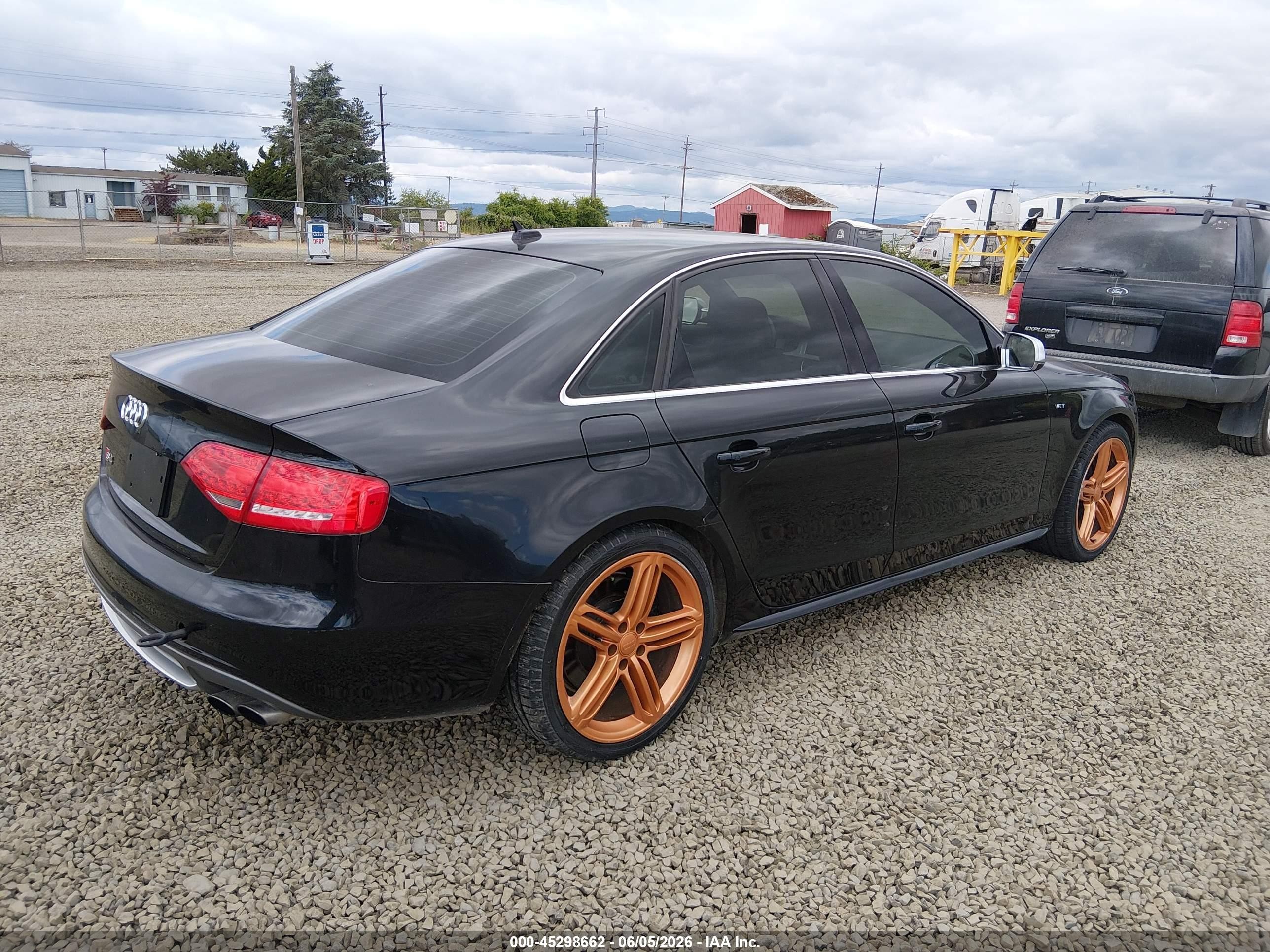 2010 Audi S4 3.0 Premium Plus Black vin: WAUKGAFL8AA167159