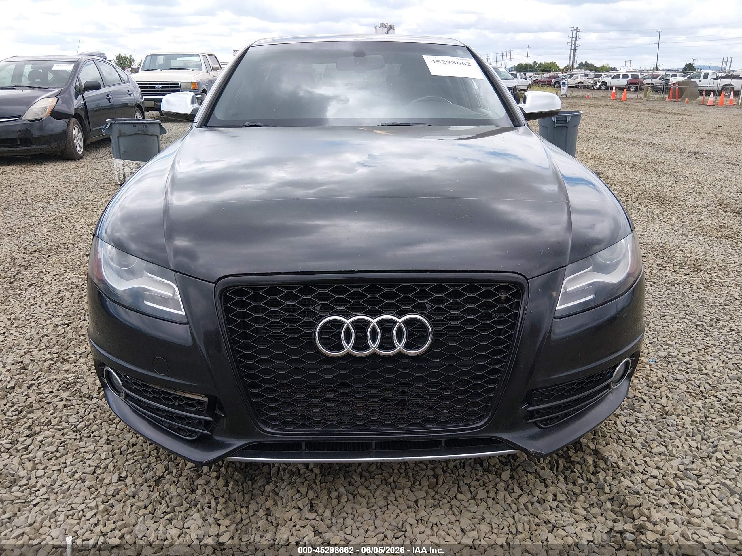 2010 Audi S4 3.0 Premium Plus Black vin: WAUKGAFL8AA167159