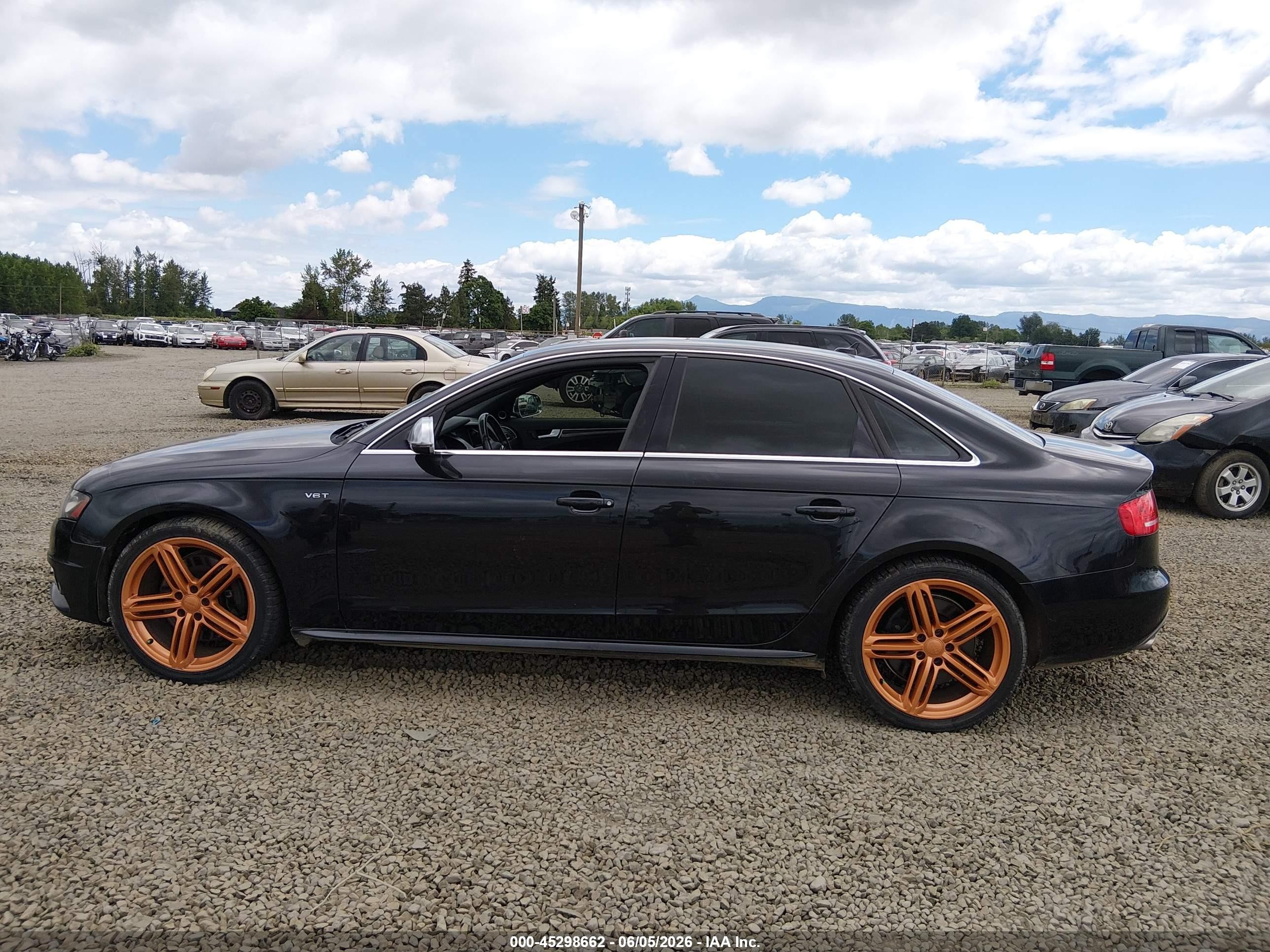 2010 Audi S4 3.0 Premium Plus Black vin: WAUKGAFL8AA167159