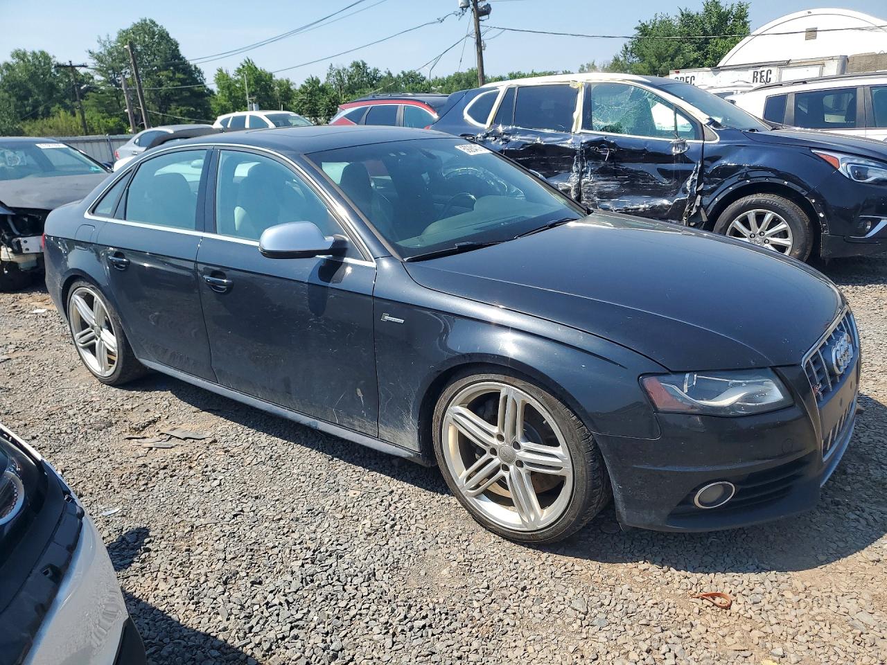 2011 Audi S4 Prestige Black vin: WAUKGAFL8BA092321