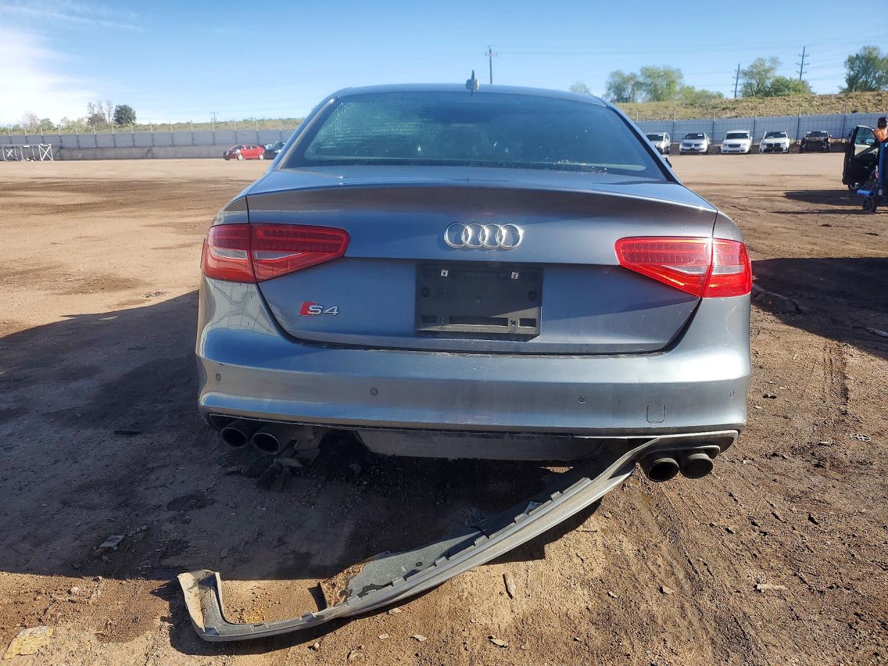 2014 Audi S4 Prestige Charcoal vin: WAUKGAFL8EA107467
