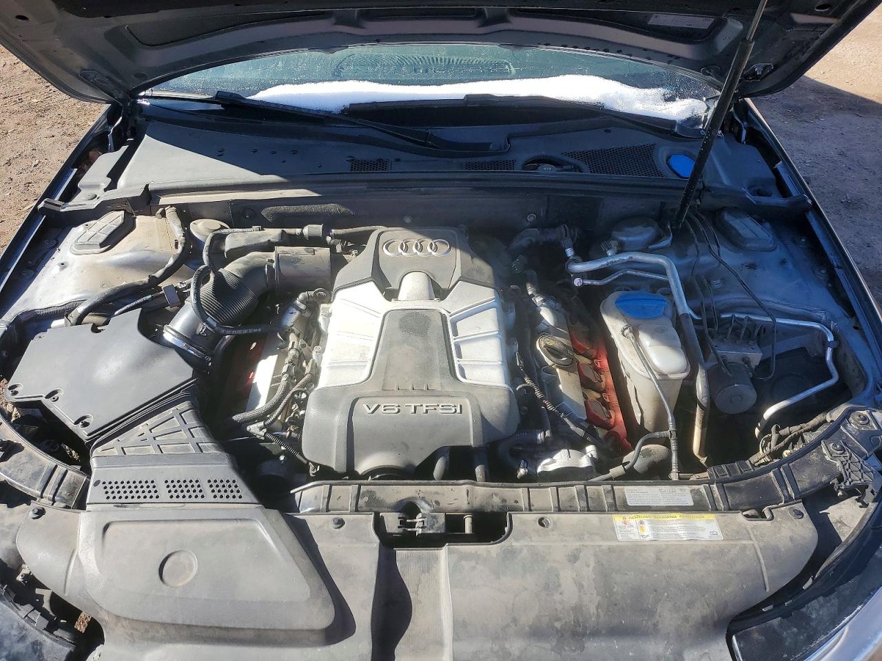 2014 Audi S4 Prestige Charcoal vin: WAUKGAFL8EA107467