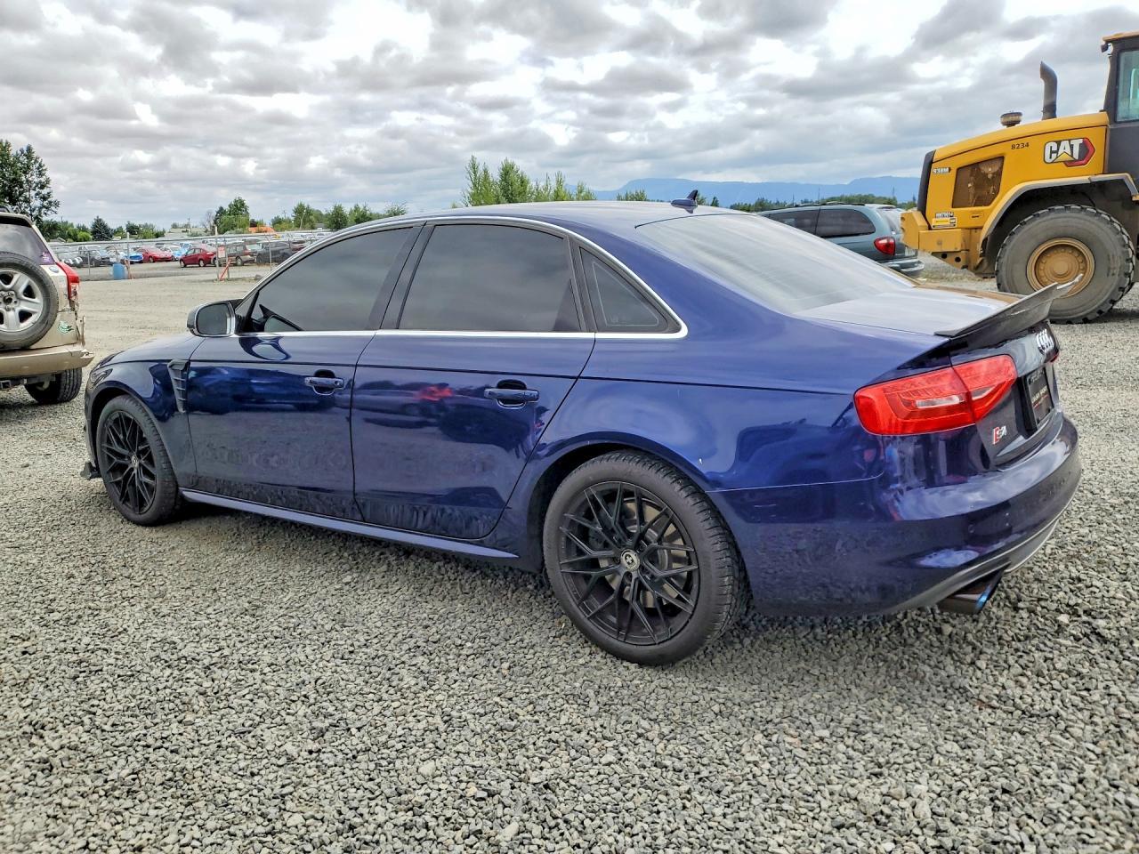 2013 Audi S4 Prestige Синий vin: WAUKGAFL9DA101790
