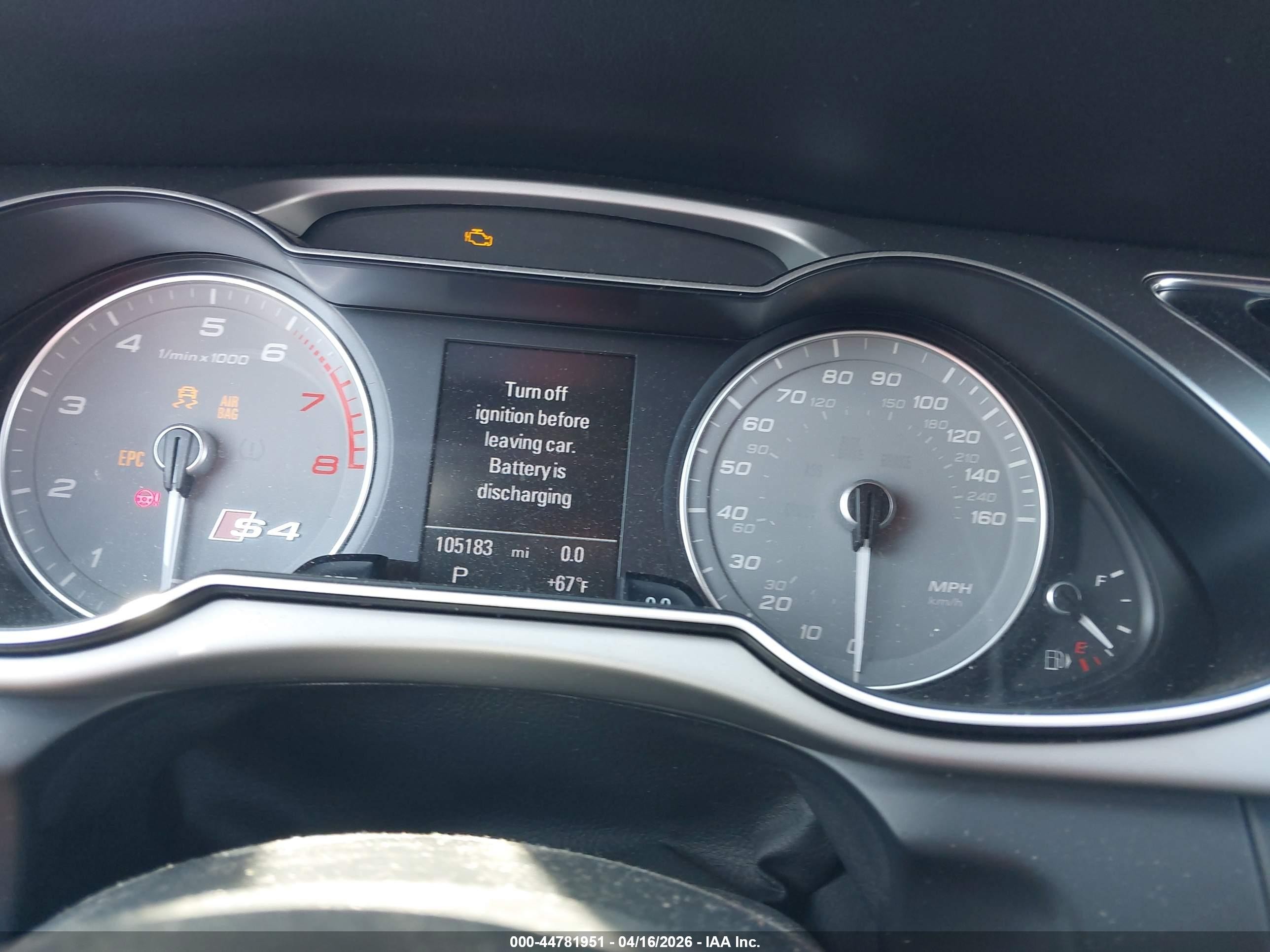 2014 Audi S4 3.0t Premium Plus Black vin: WAUKGAFL9EA143538