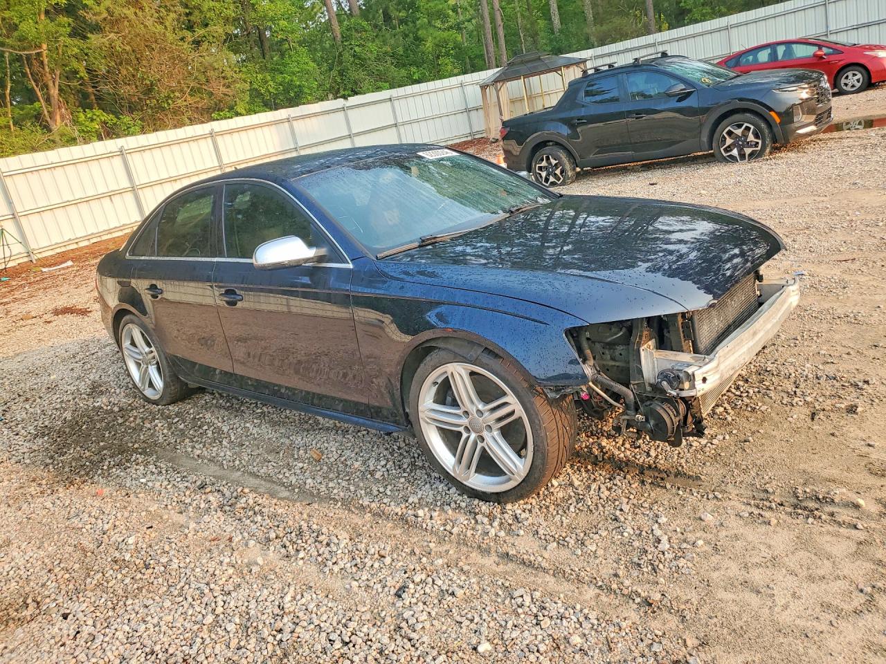 2011 Audi S4 Prestige Blue vin: WAUKGAFLXBA009648