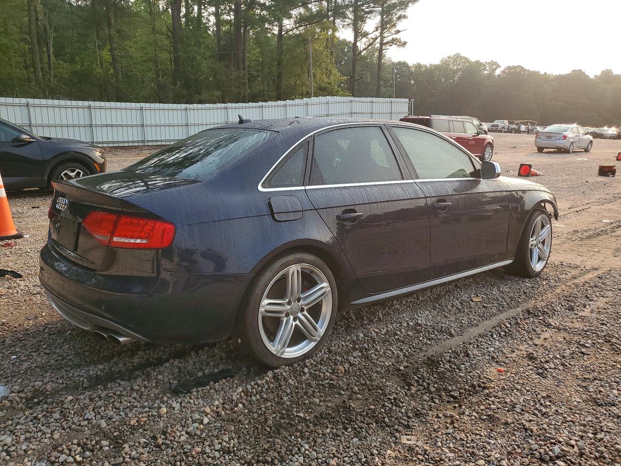 2011 Audi S4 Prestige Blue vin: WAUKGAFLXBA009648