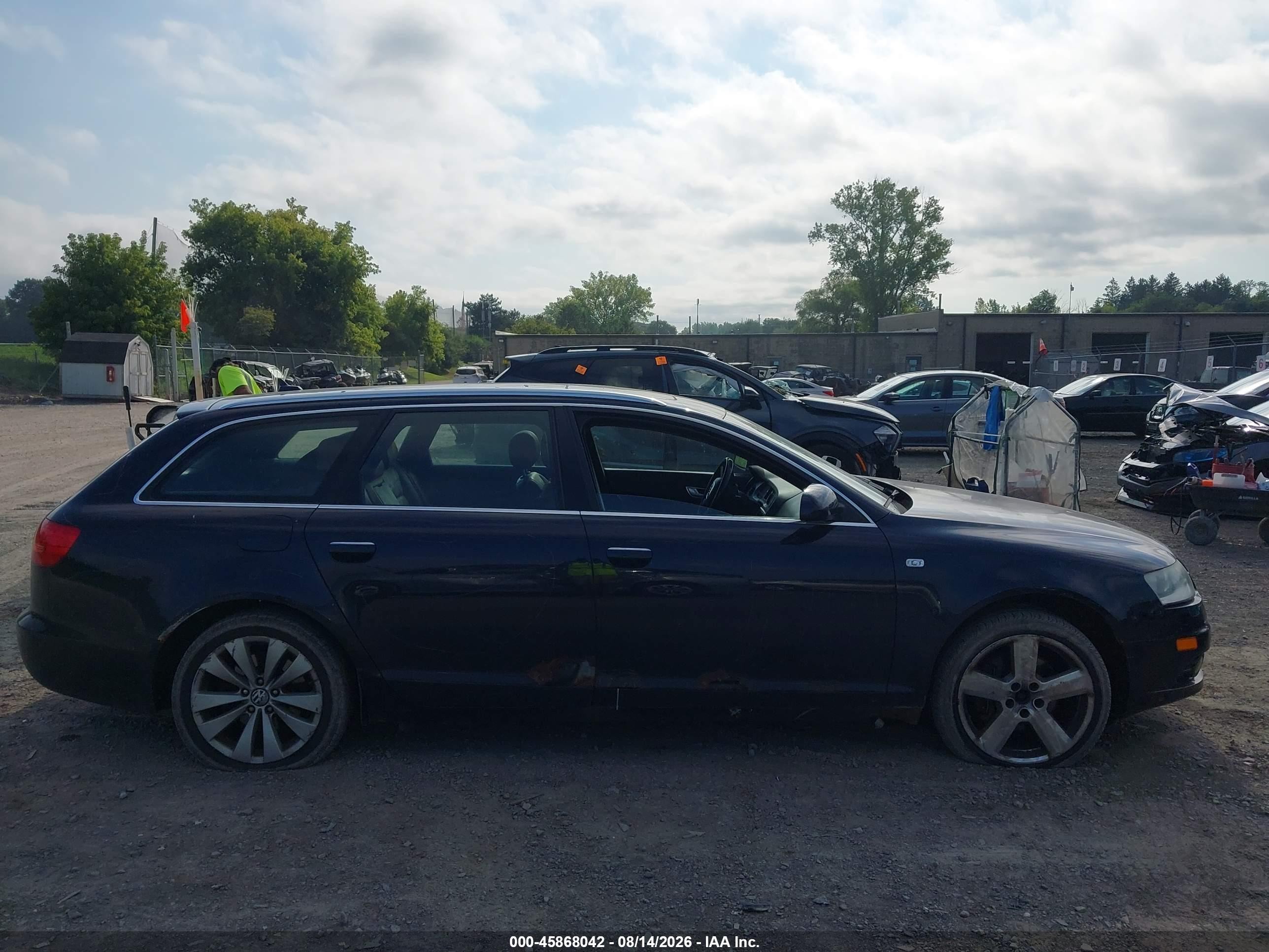 2008 Audi A6 3.2 Avant Dark Blue vin: WAUKH74F48N115690