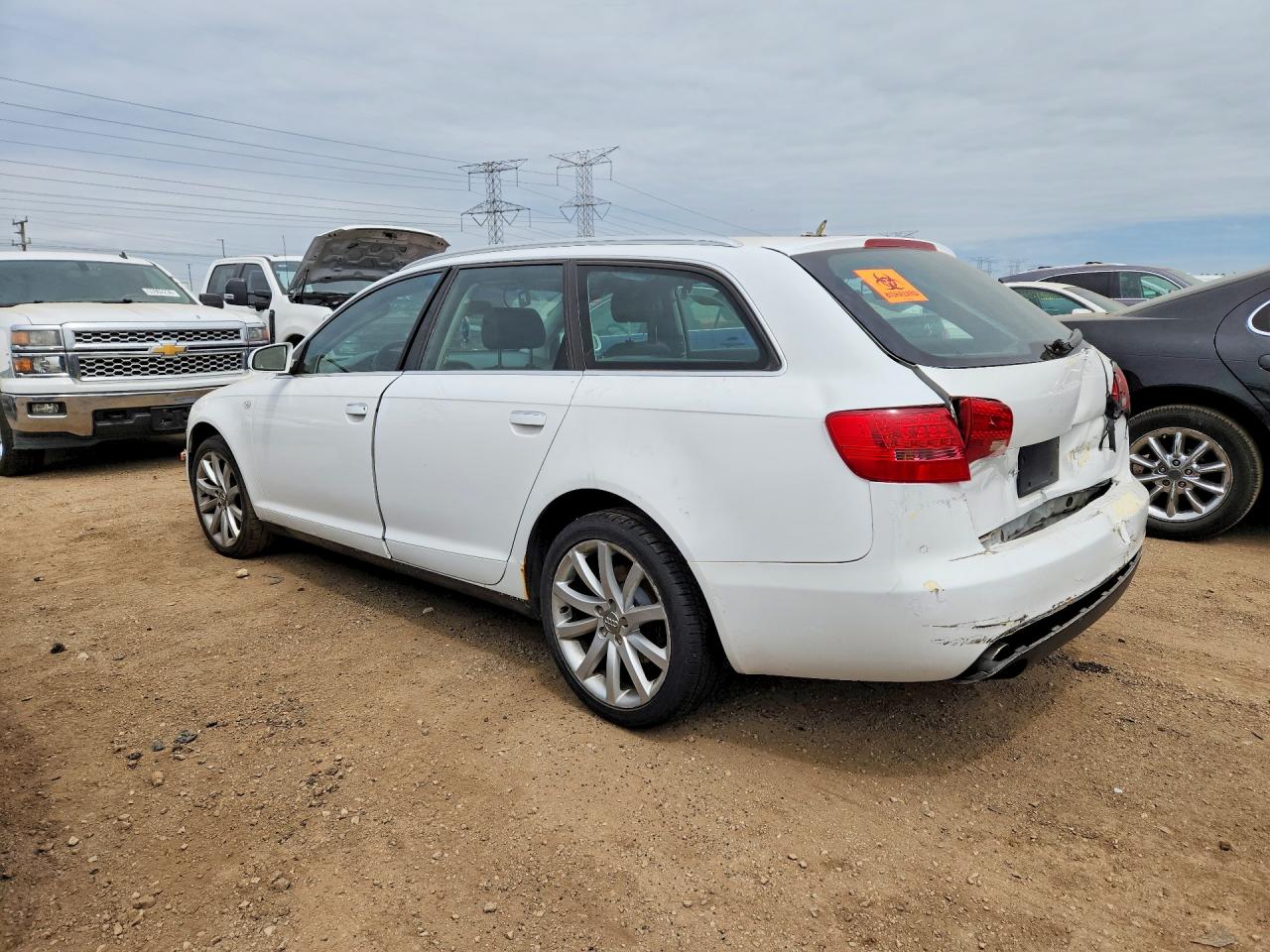 2007 Audi A6 Avant Quattro White vin: WAUKH74F57N137728