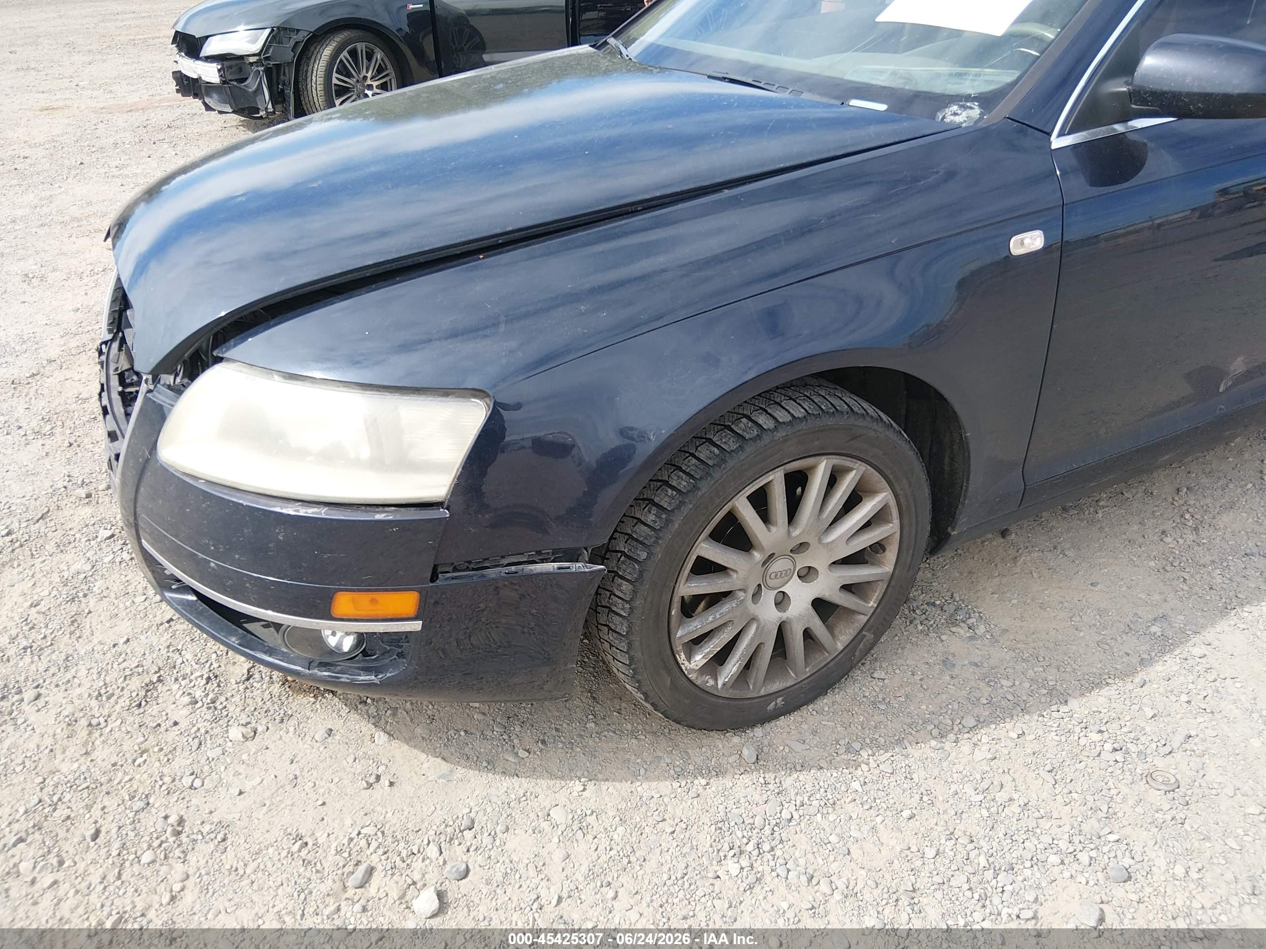 2006 Audi A6 3.2 Avant Blue vin: WAUKH74F66N110634