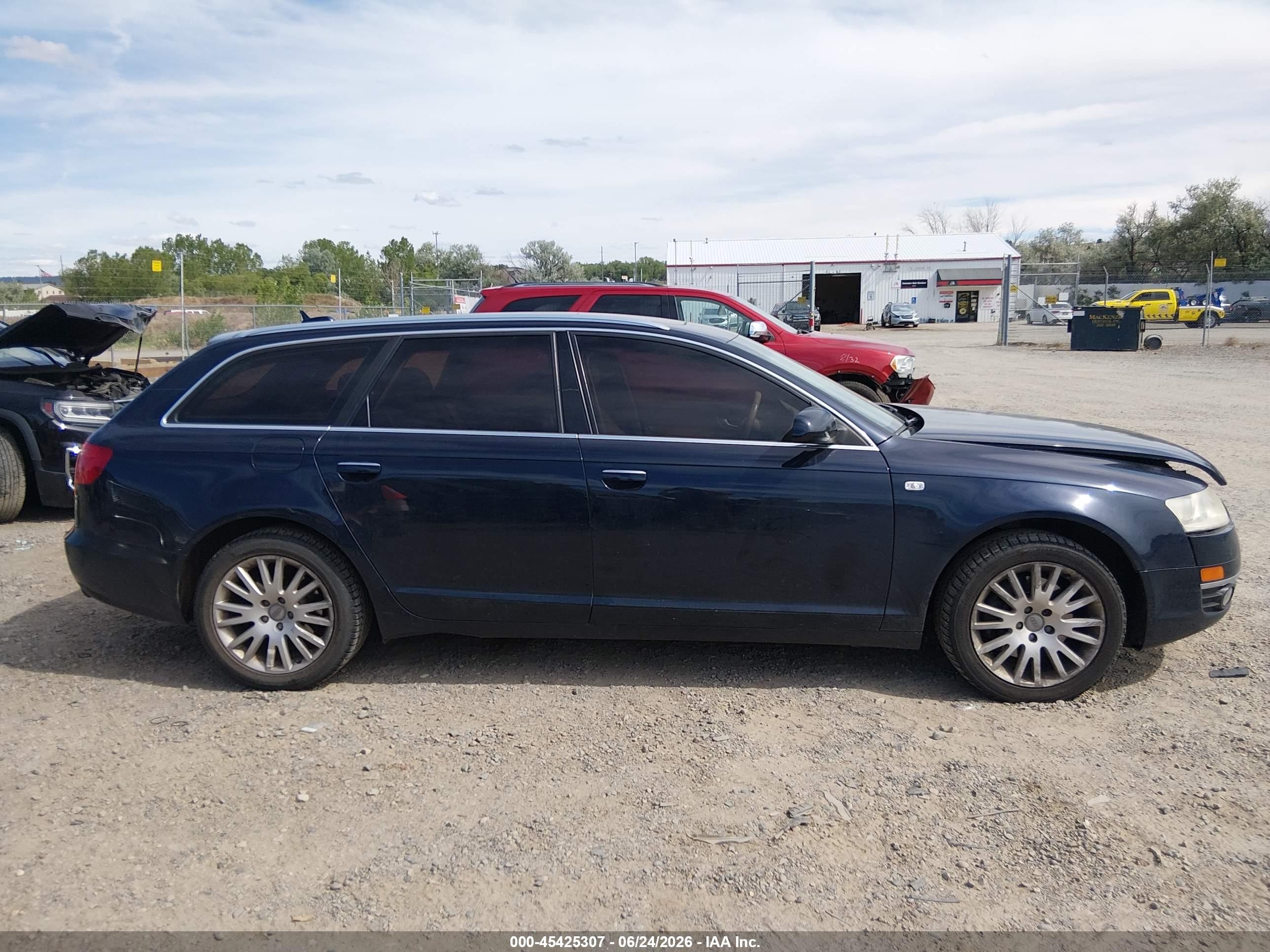 2006 Audi A6 3.2 Avant Blue vin: WAUKH74F66N110634
