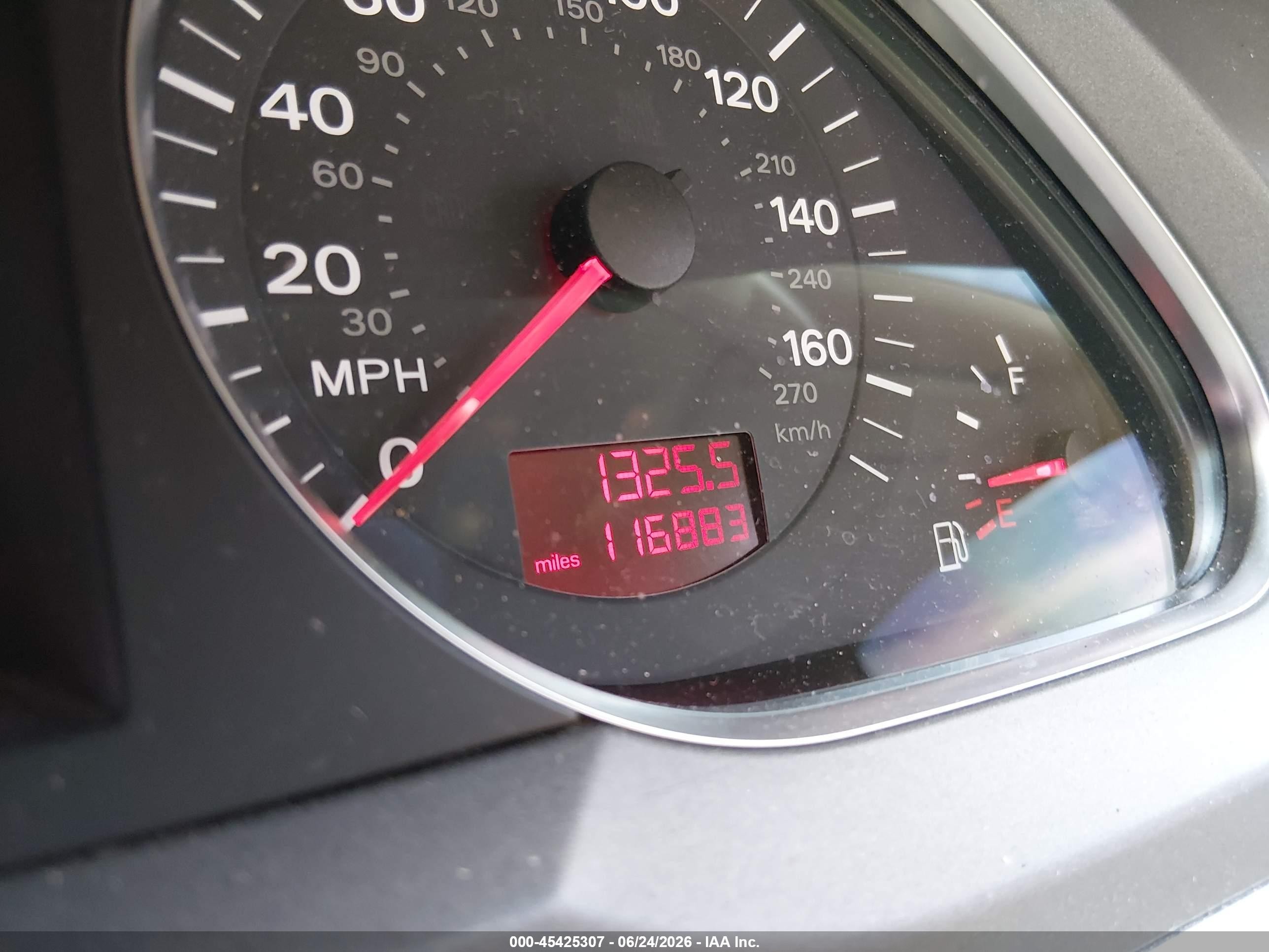 2006 Audi A6 3.2 Avant Blue vin: WAUKH74F66N110634