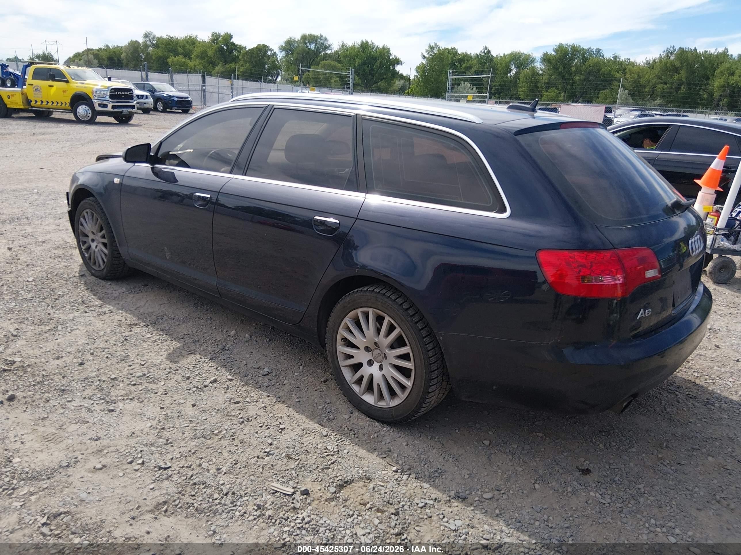 2006 Audi A6 3.2 Avant Blue vin: WAUKH74F66N110634