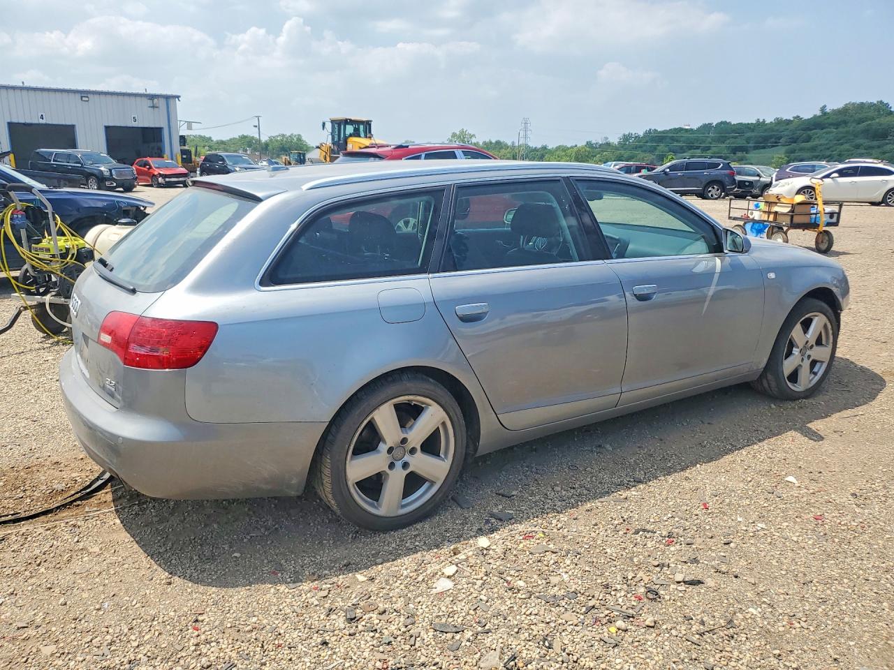 2008 Audi A6 Avant Quattro Silver vin: WAUKH74F78N065464