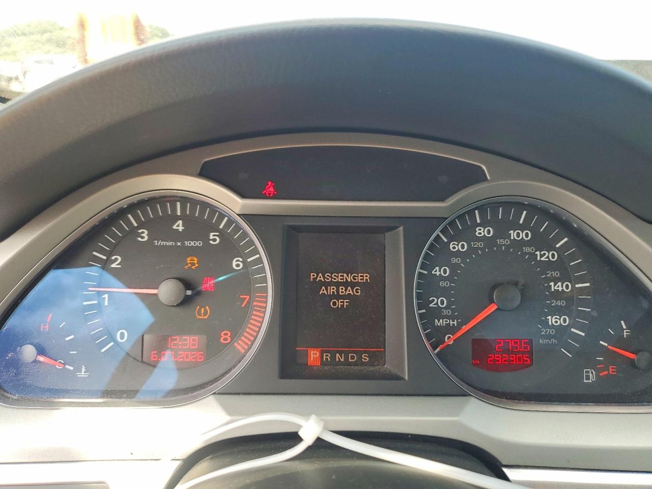2008 Audi A6 Avant Quattro Silver vin: WAUKH74F78N065464