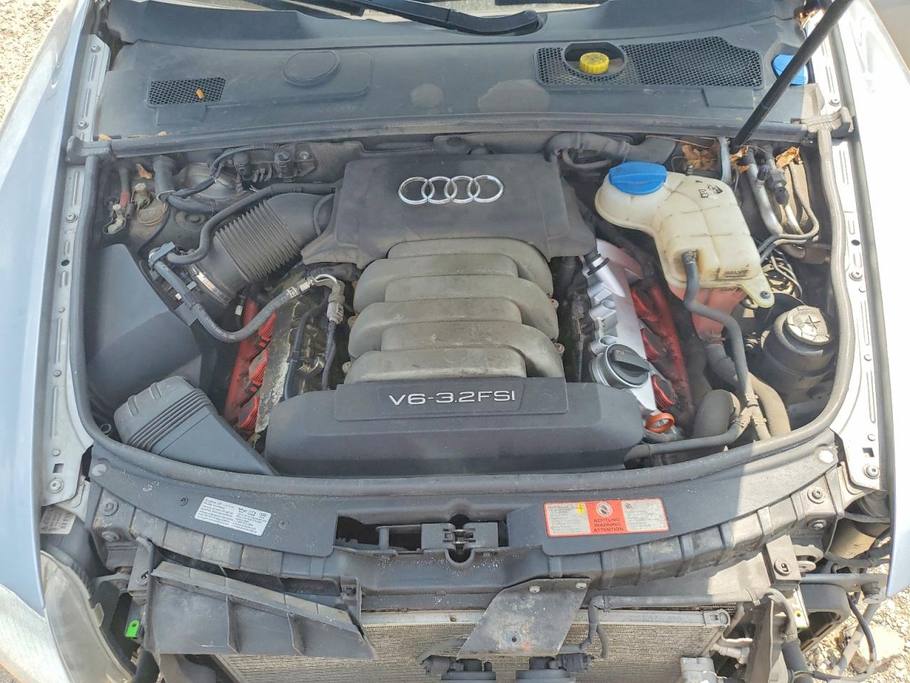 2008 Audi A6 Avant Quattro Silver vin: WAUKH74F78N065464