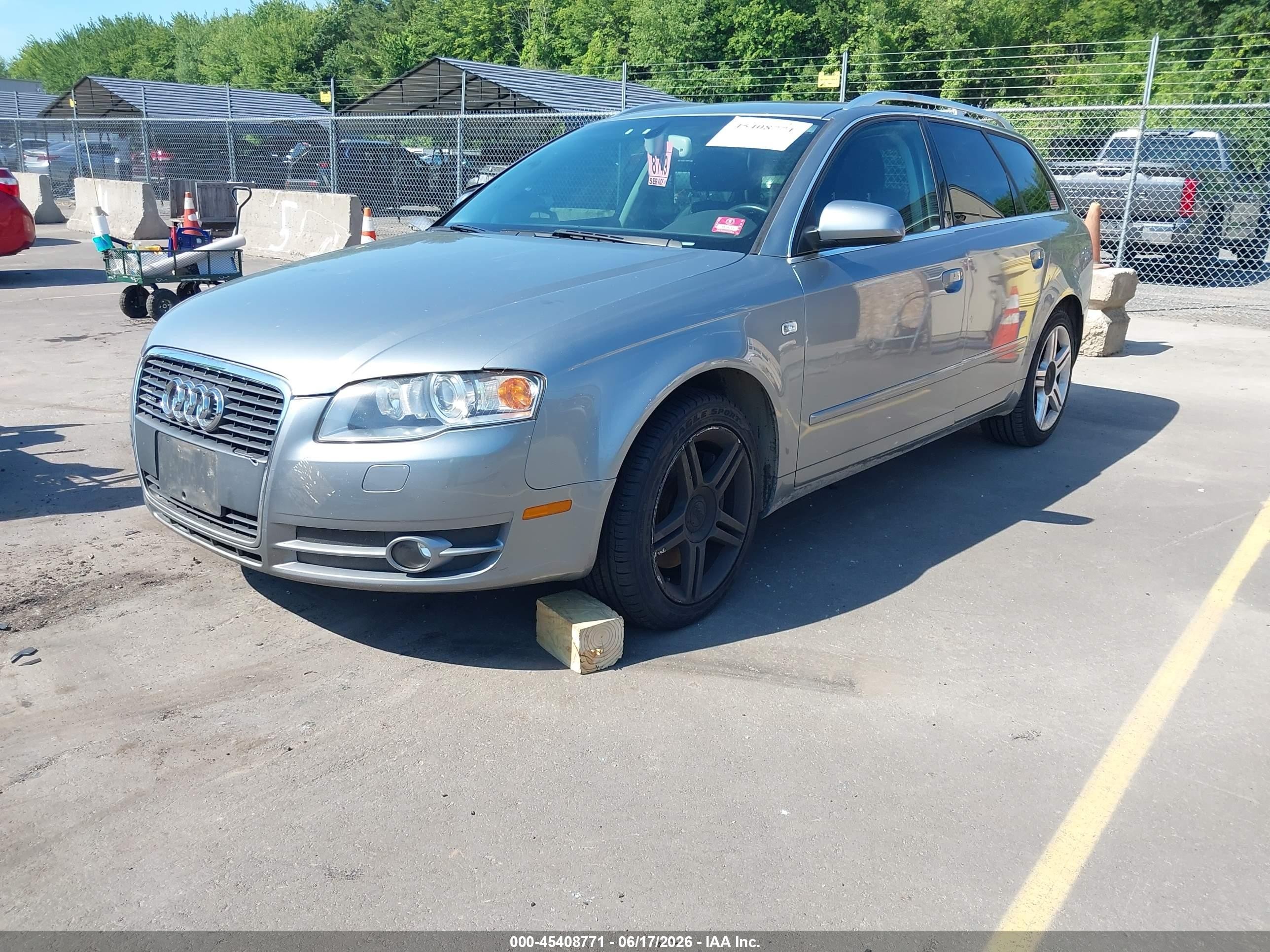 2006 Audi A4 3.2 Avant Silver vin: WAUKH78E96A229092