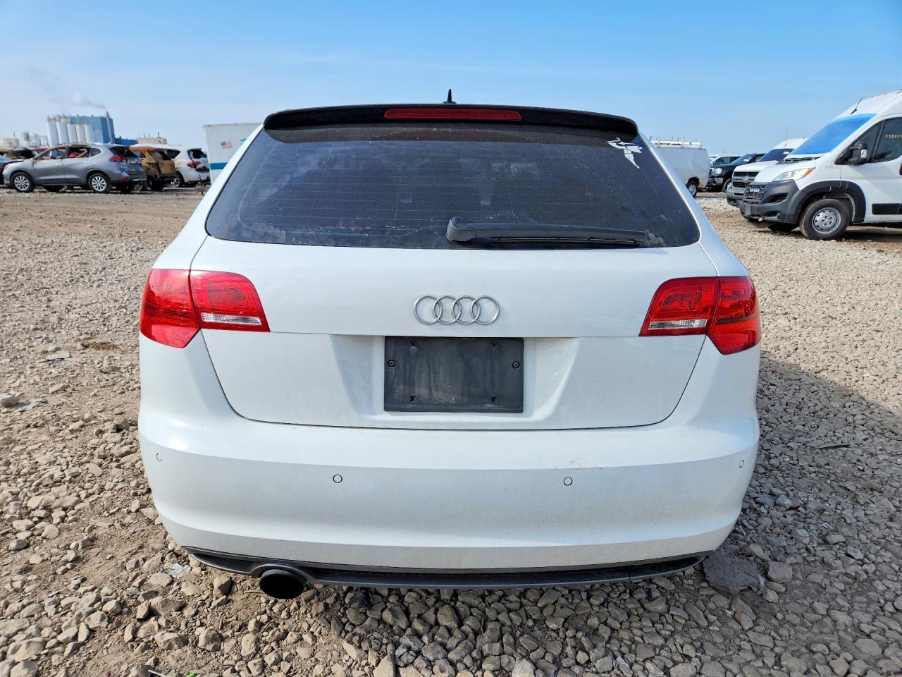 2011 Audi A3 Premium Plus White vin: WAUKJAFM0BA041079