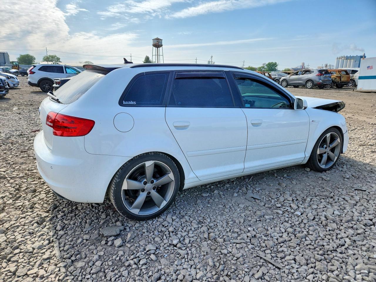 2011 Audi A3 Premium Plus White vin: WAUKJAFM0BA041079